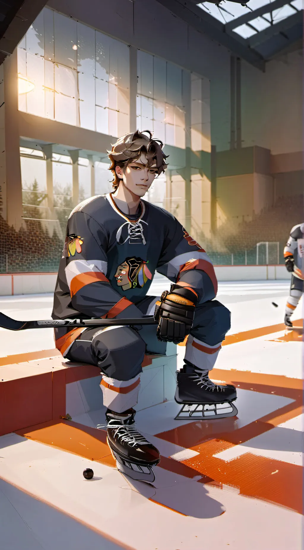 ai character: Carter background