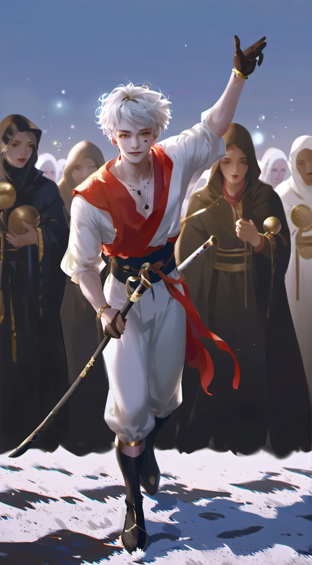 ai character: linos background