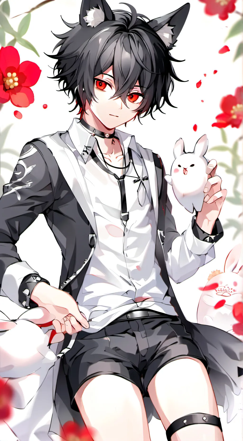 ai character:  NaruSasu background