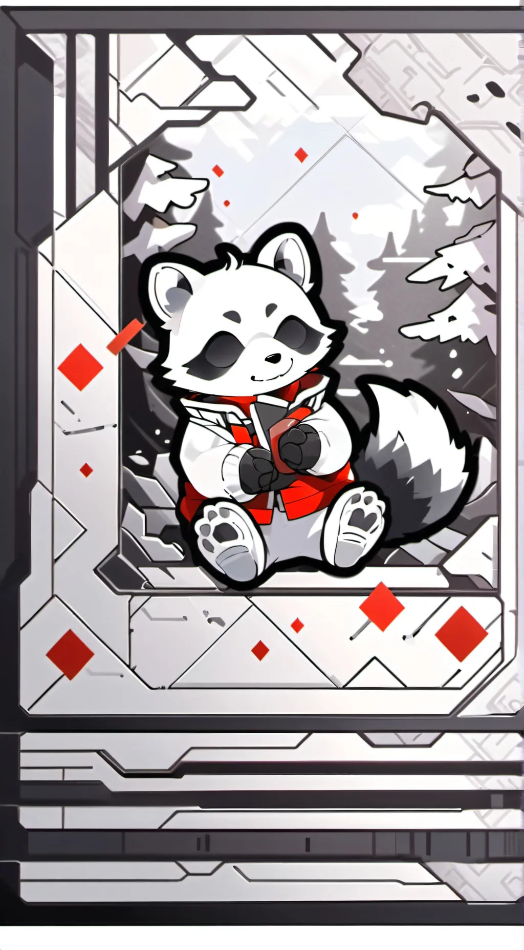 ai character: bean background