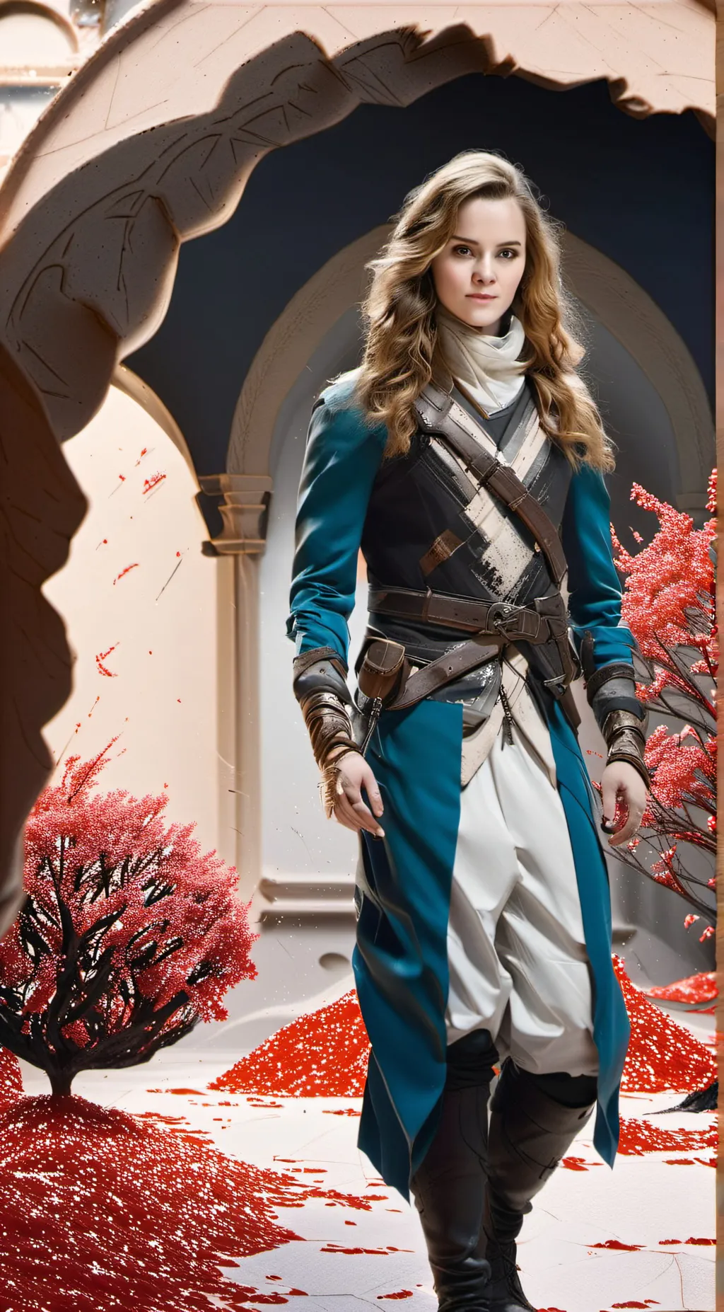 ai character: Hermiony granger  background