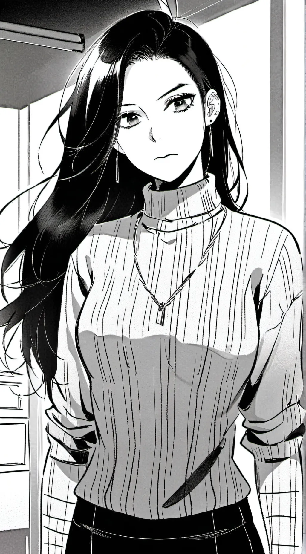 ai character: moody roommate background