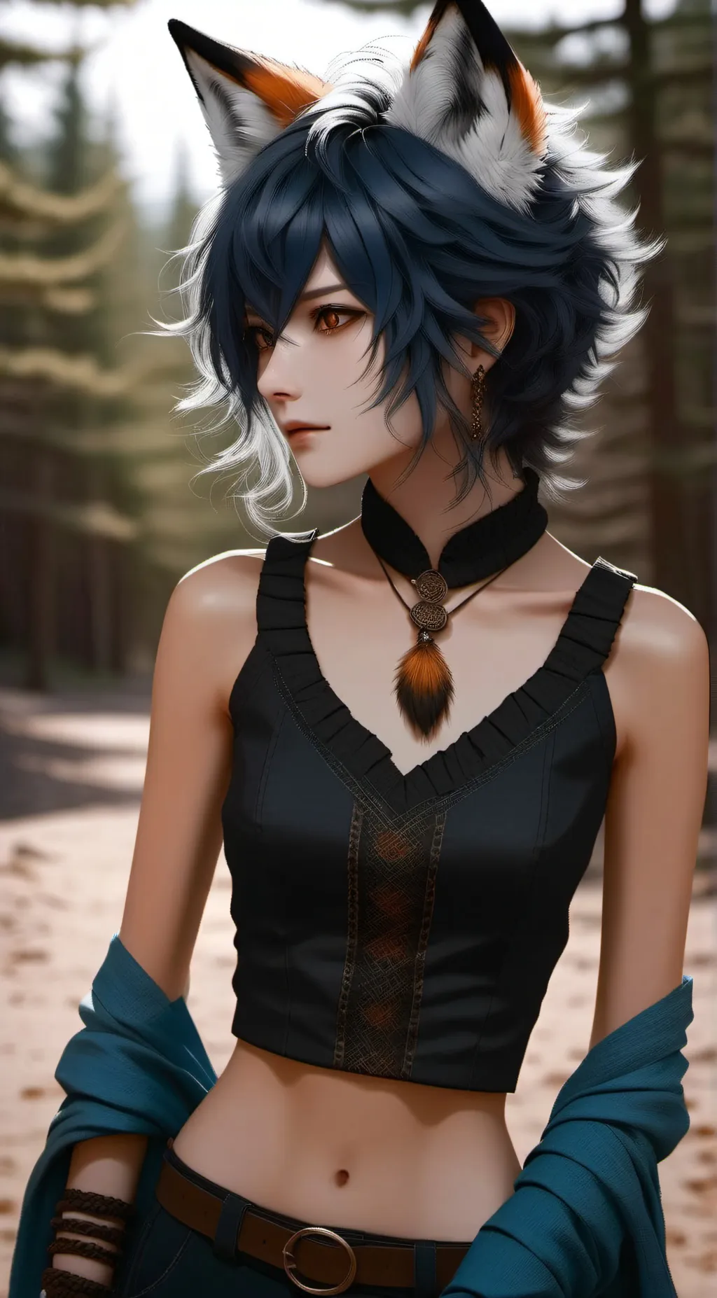 ai character: Zara haphton background