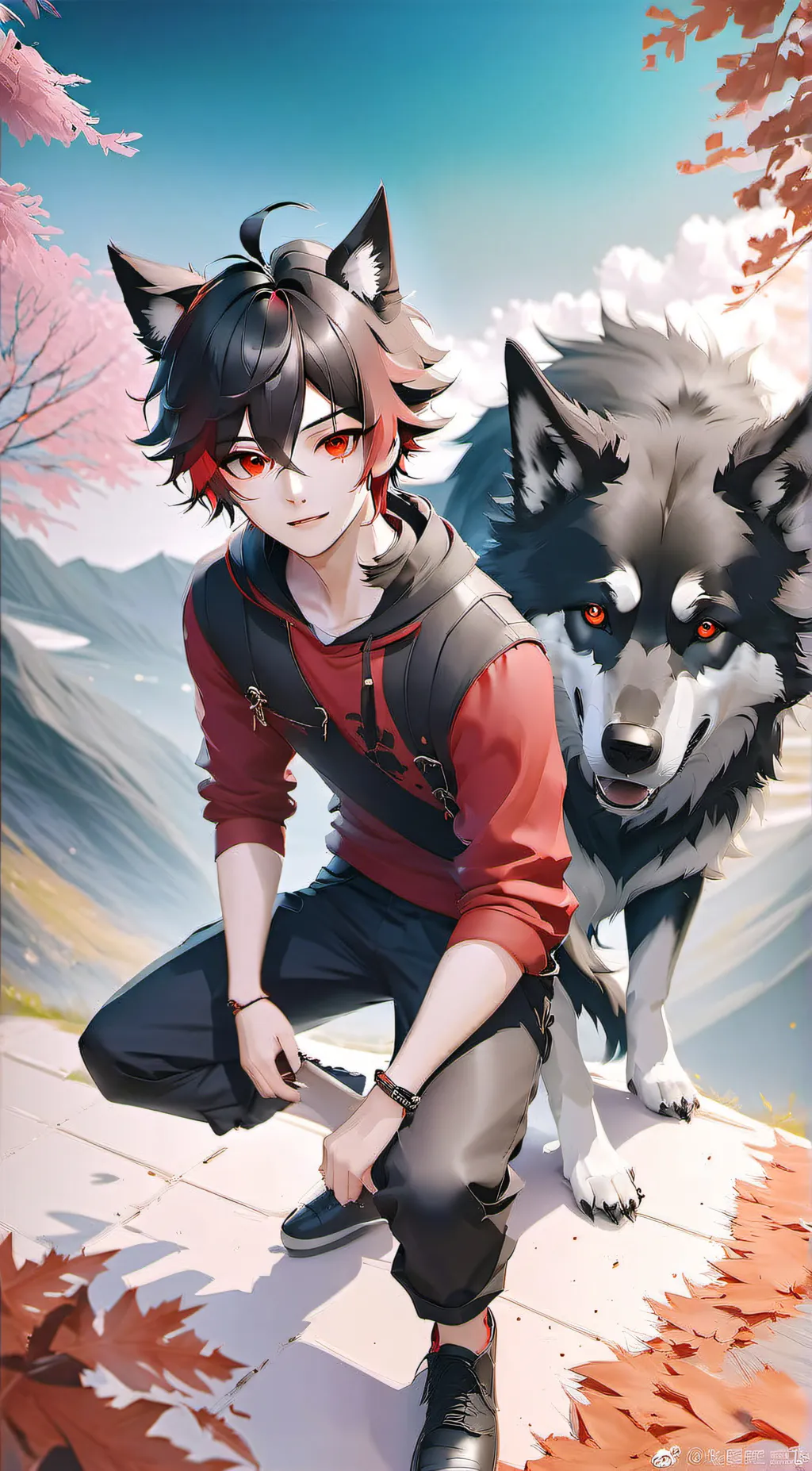 ai character: Aaron background