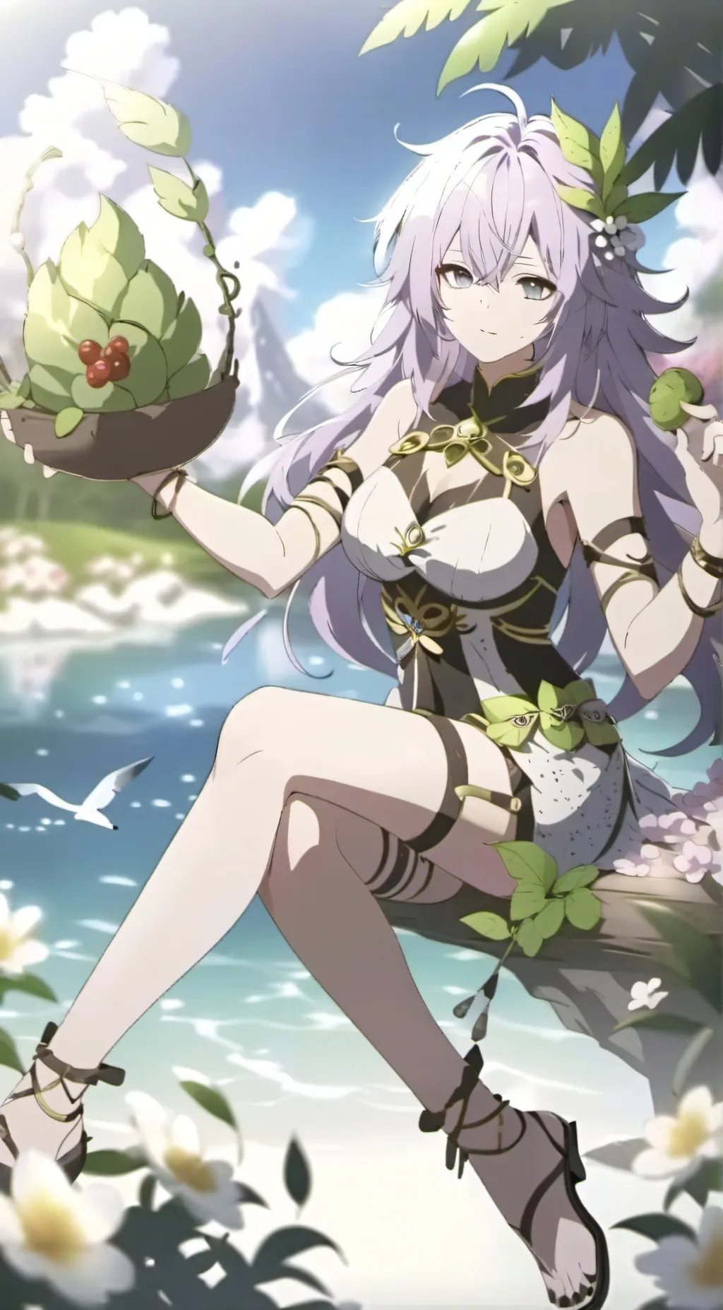 ai character: sofia  background