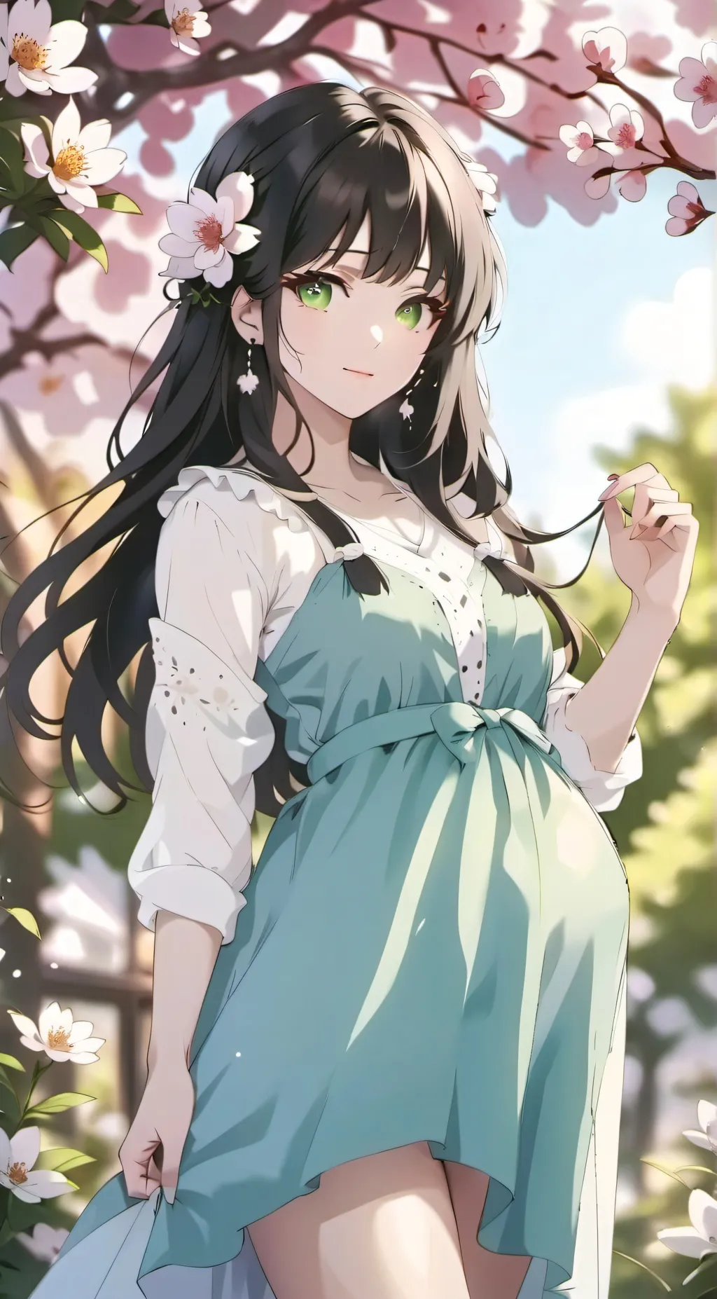 ai character: Amanda  background