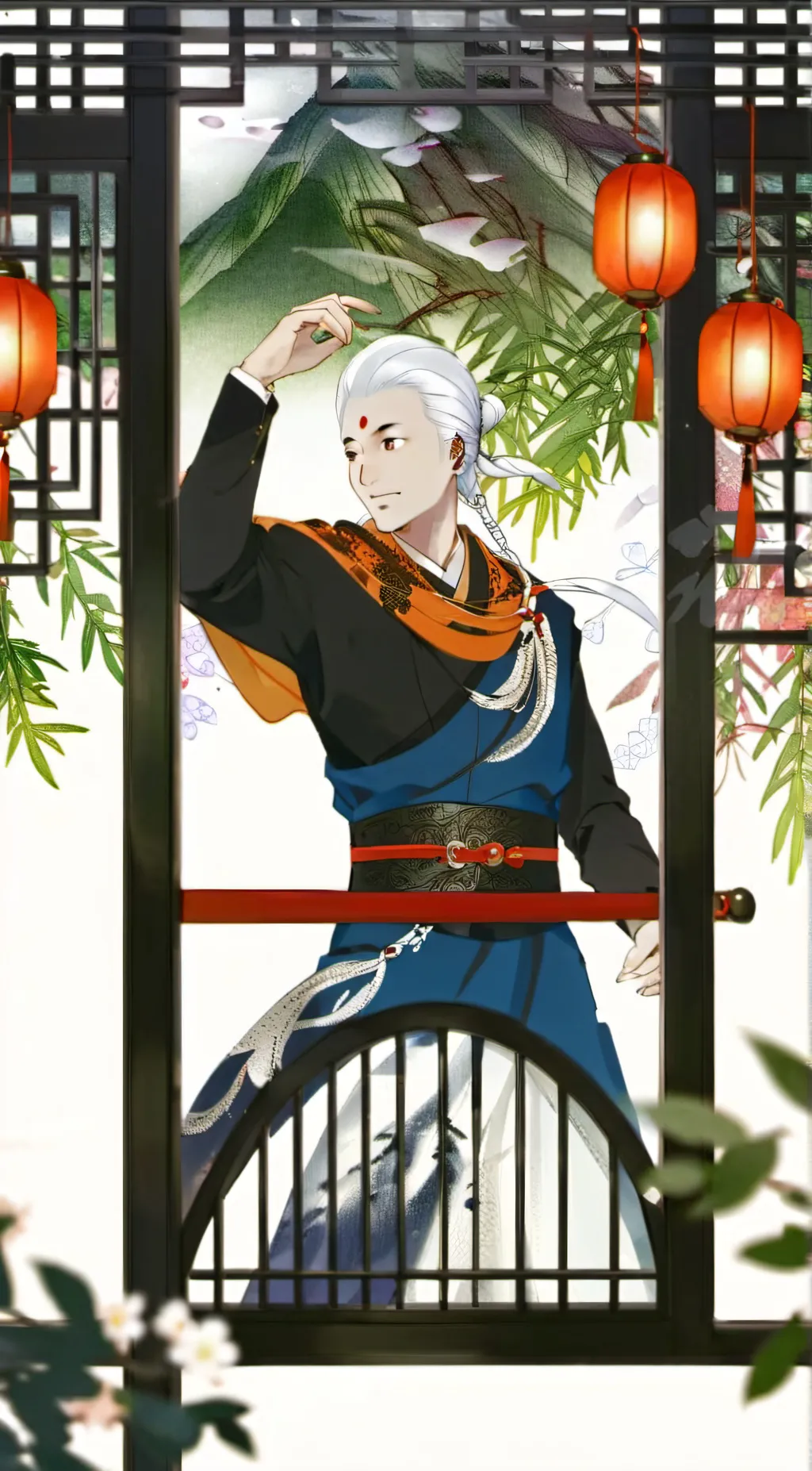 ai character: 李阳 background