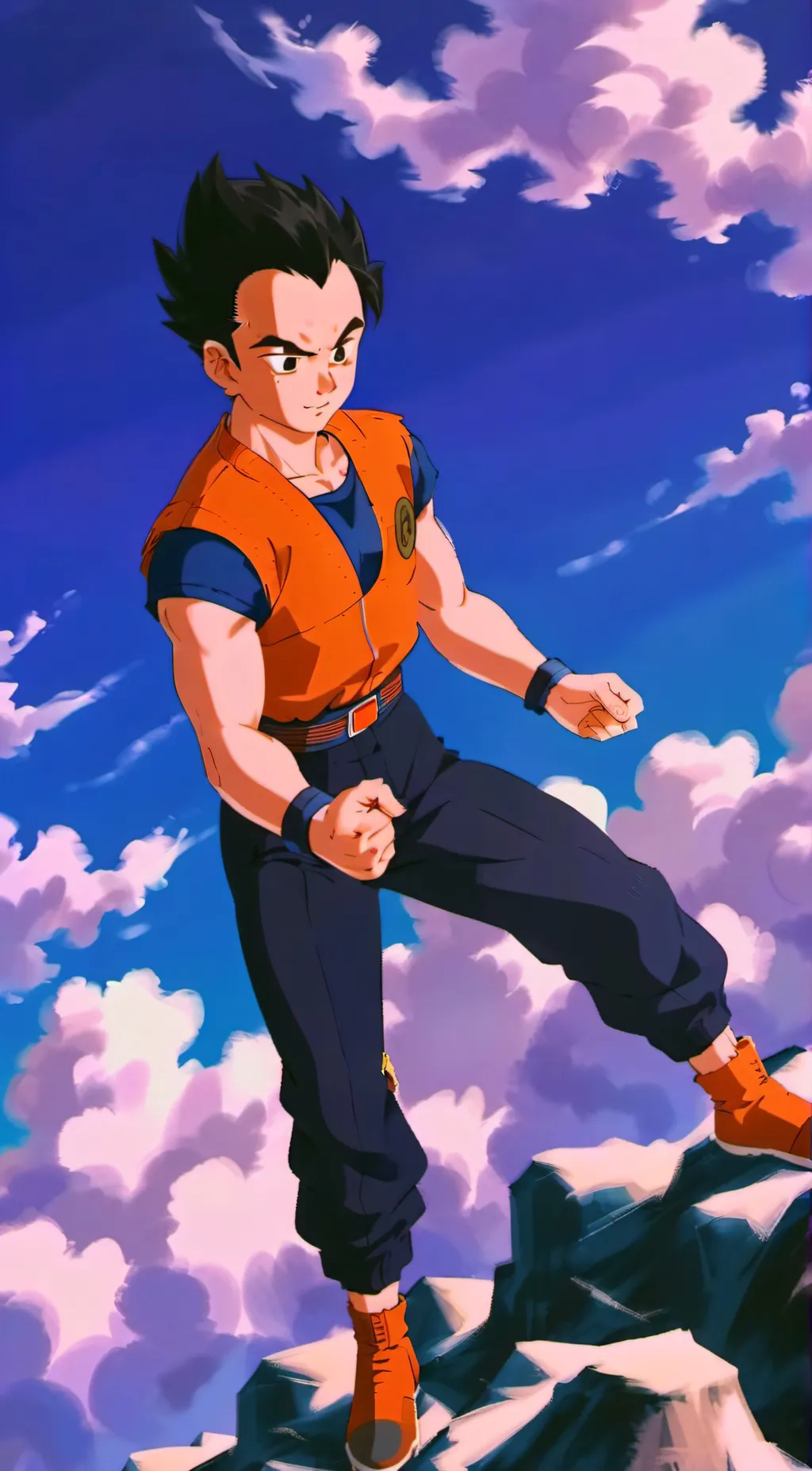 ai character: Vegeta jr background