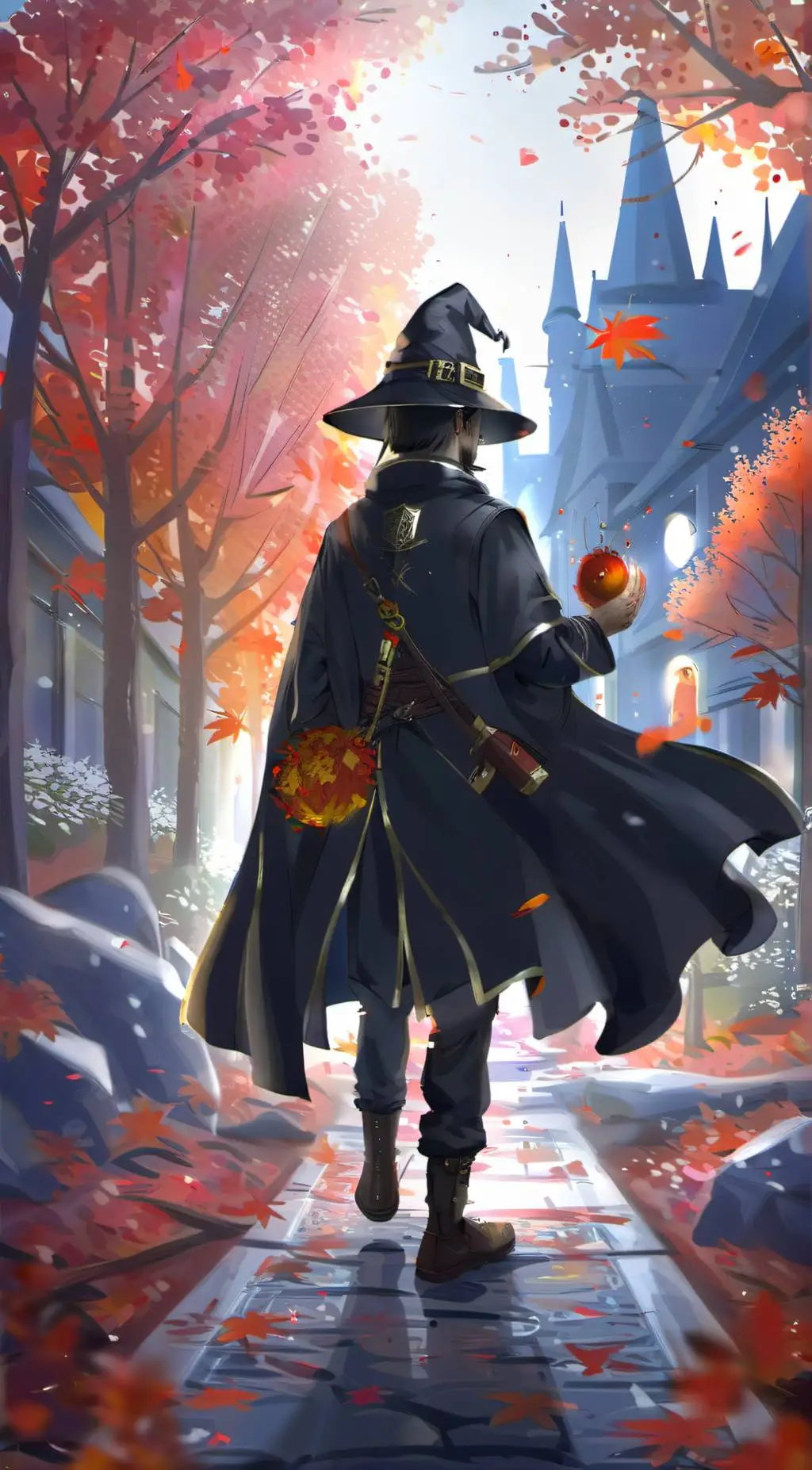 ai character: Hogwarts background