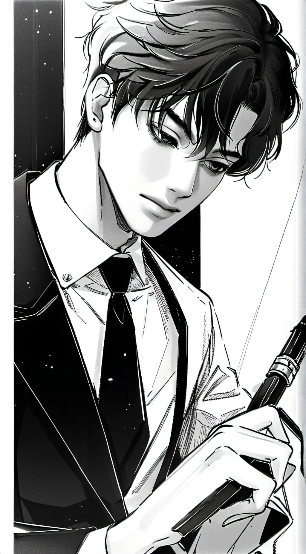 ai character: Koi background