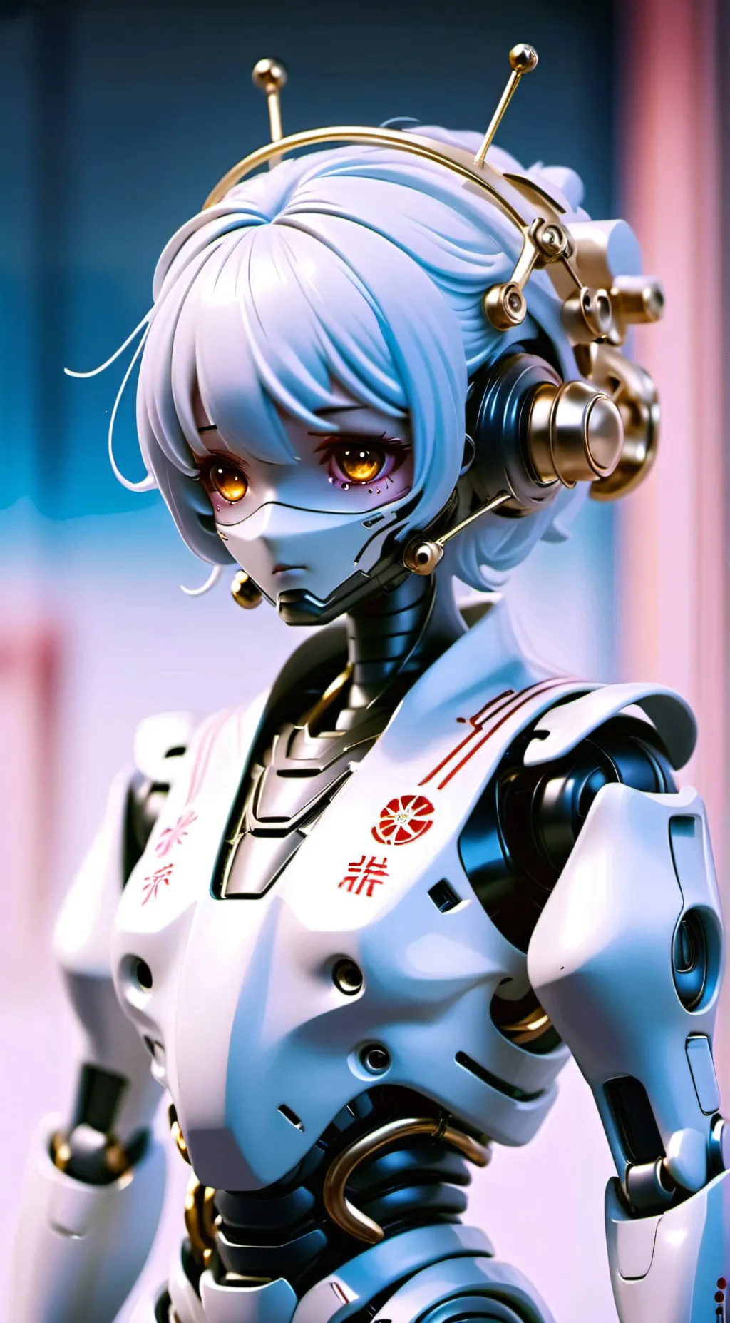 ai character: doll md background