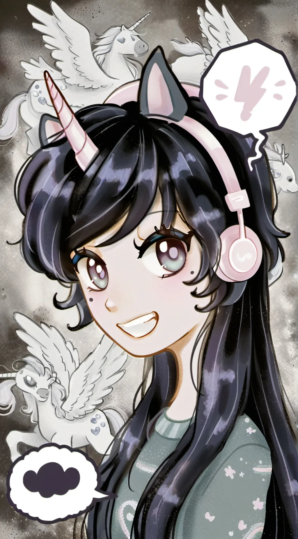ai character: Princess Luna background