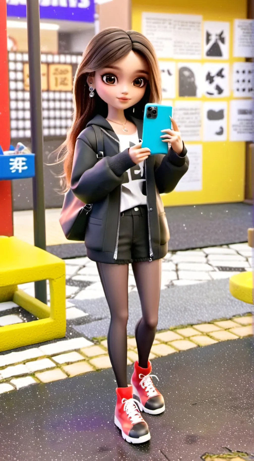 ai character: aylin  background