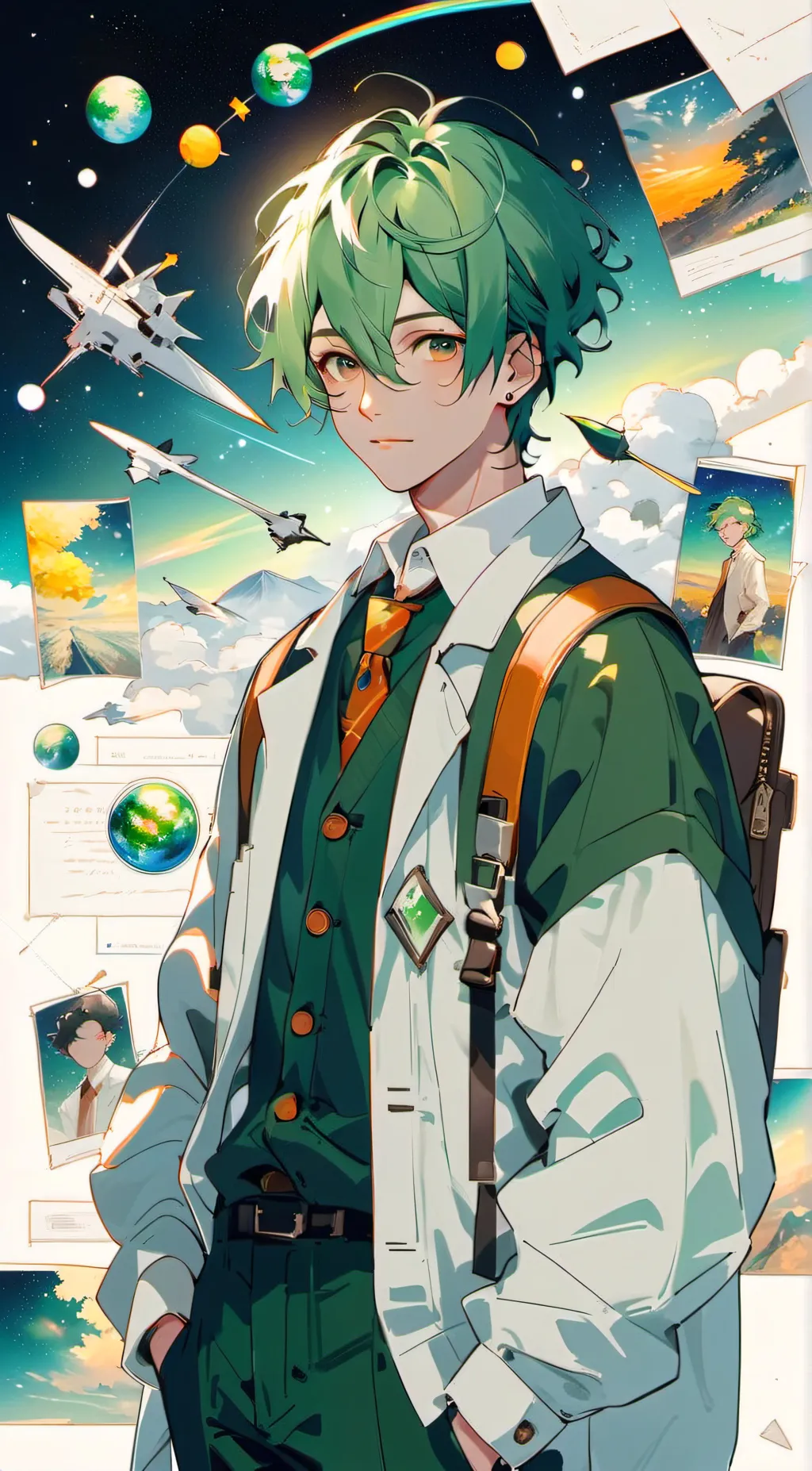 ai character: Kaito background