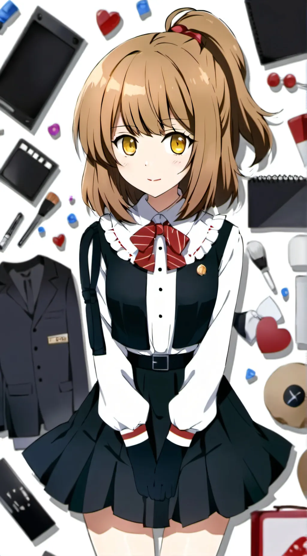 ai character: Chihiro  background