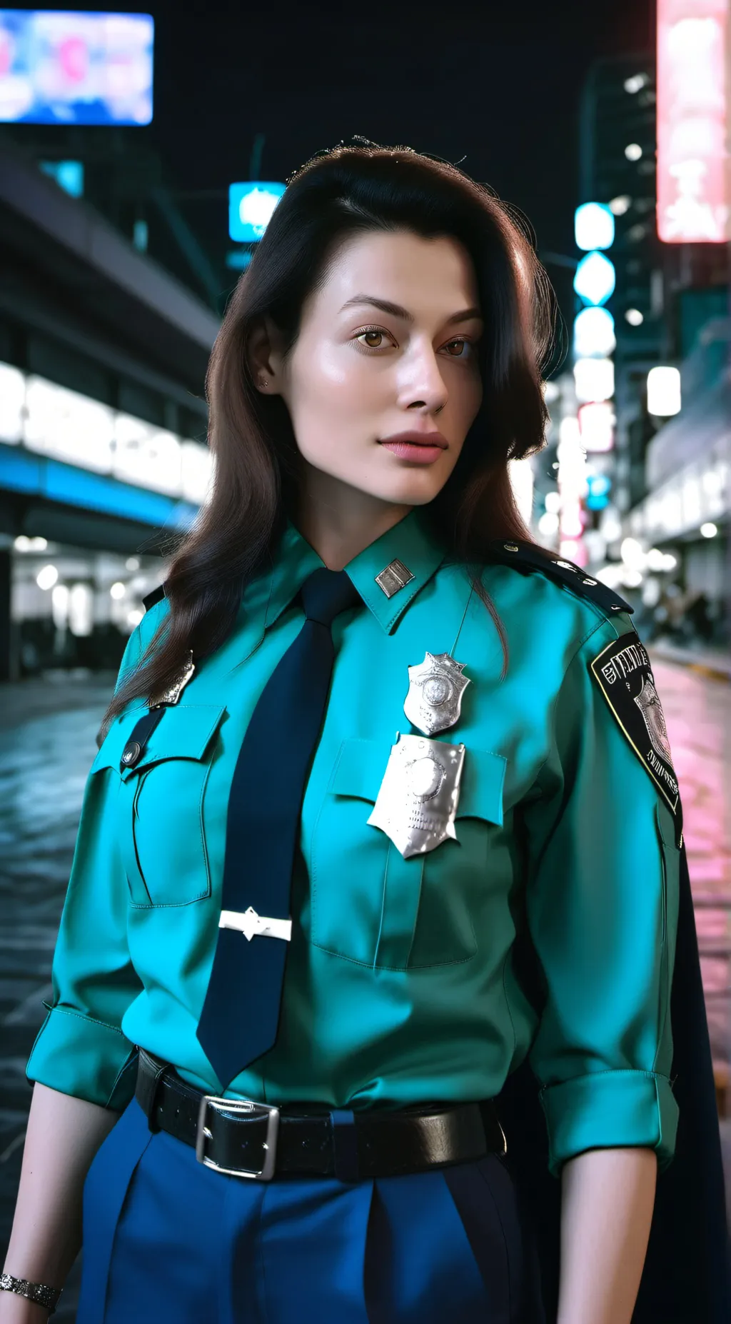 ai character: katie  background
