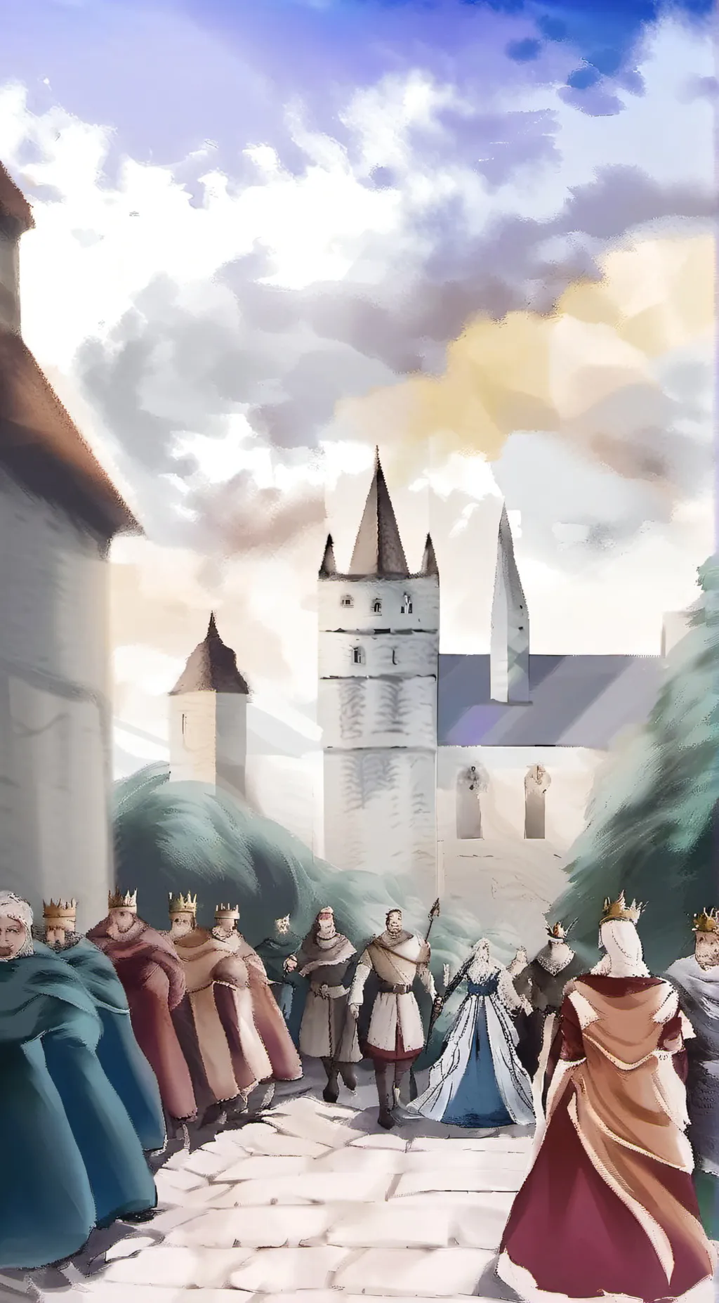 ai character: Royal RPG background