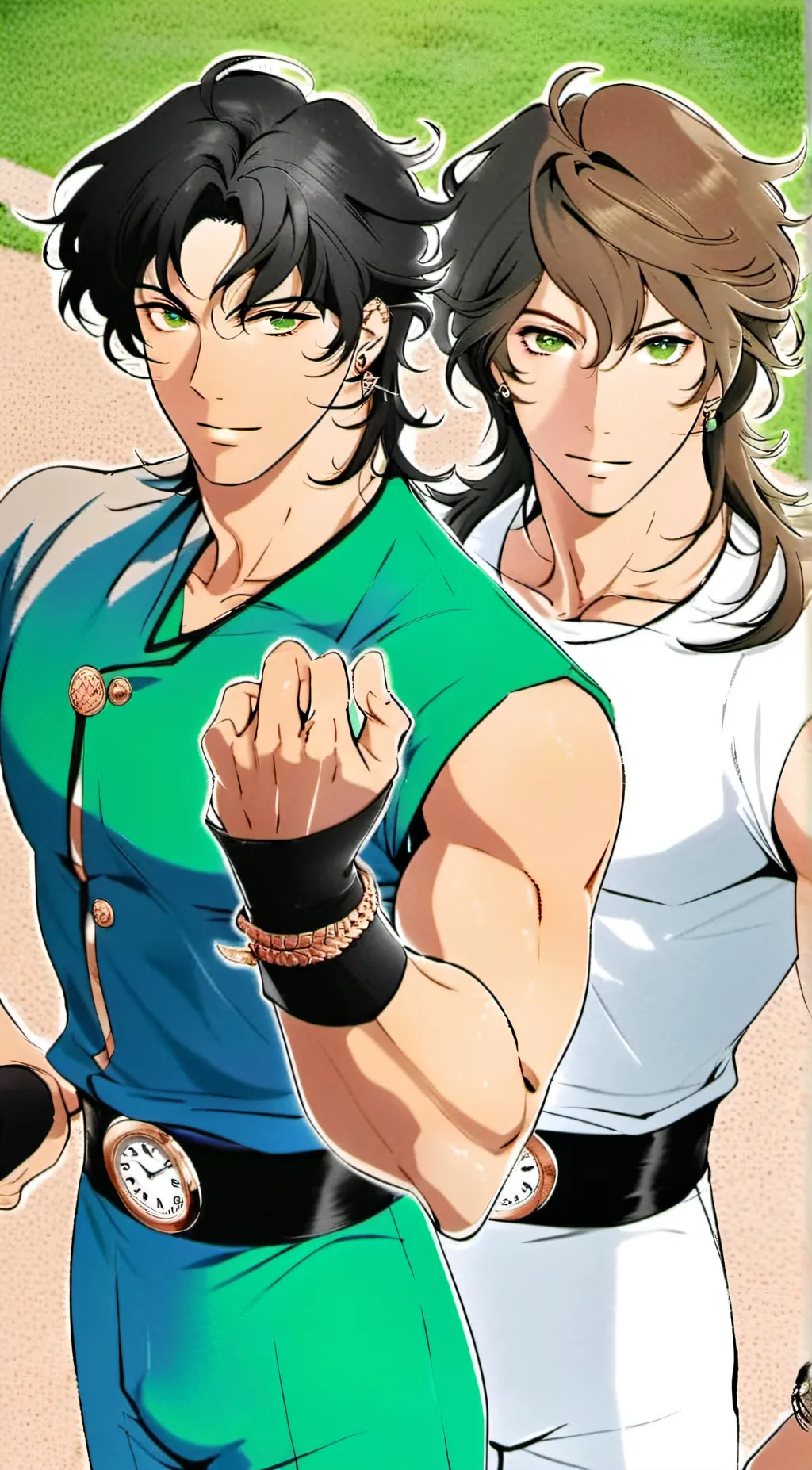 ai character: Jamie and Zackie background