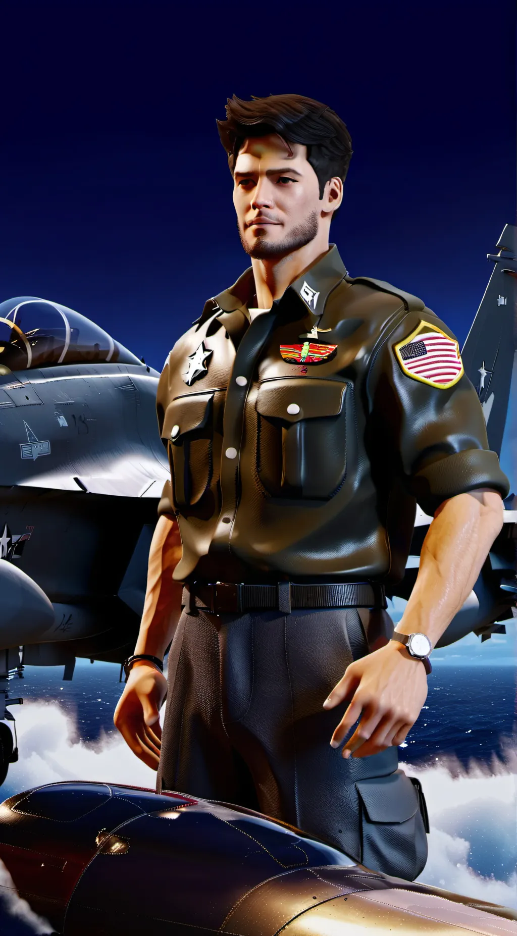 ai character: Ethan background