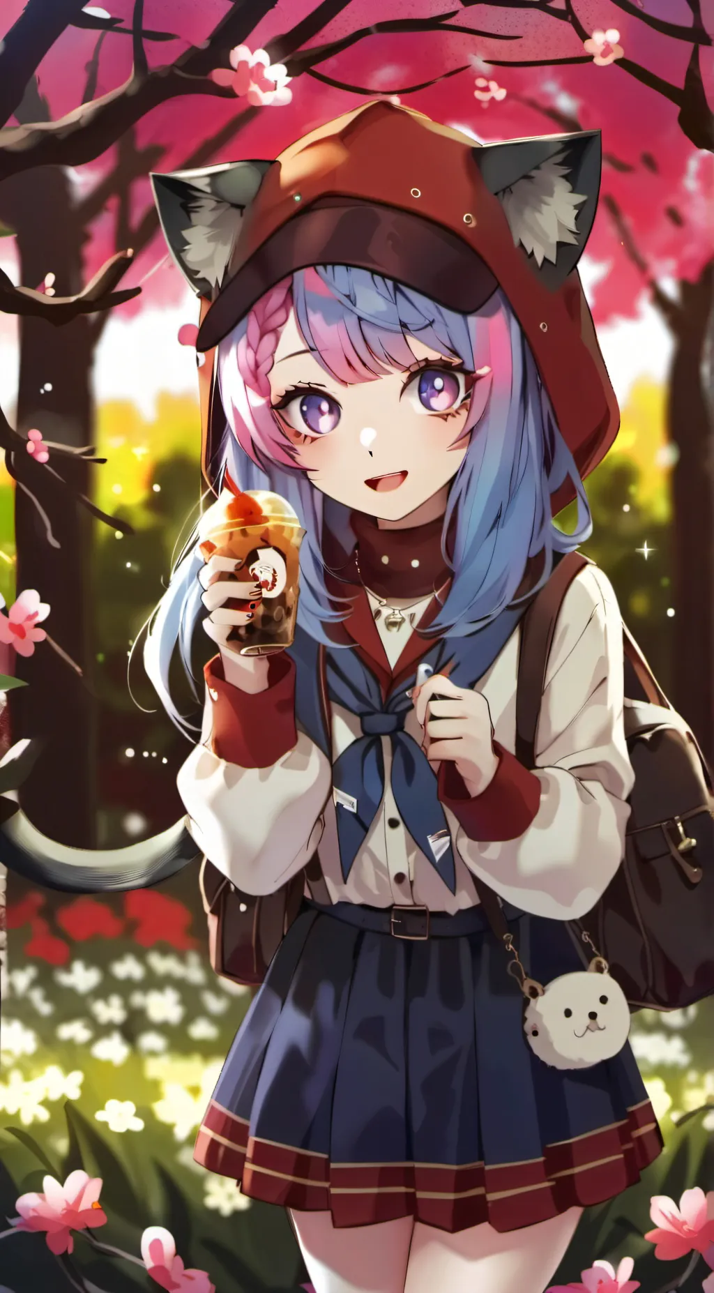 ai character: Charli background