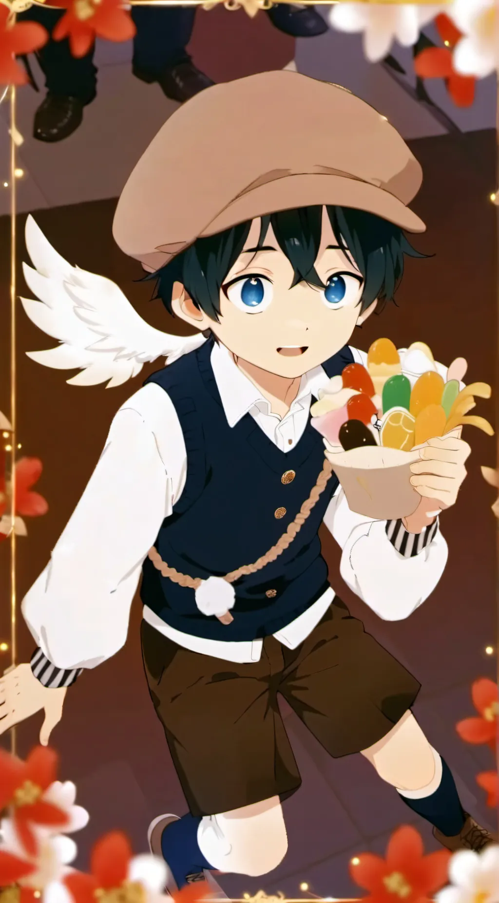 ai character: Lost boy background