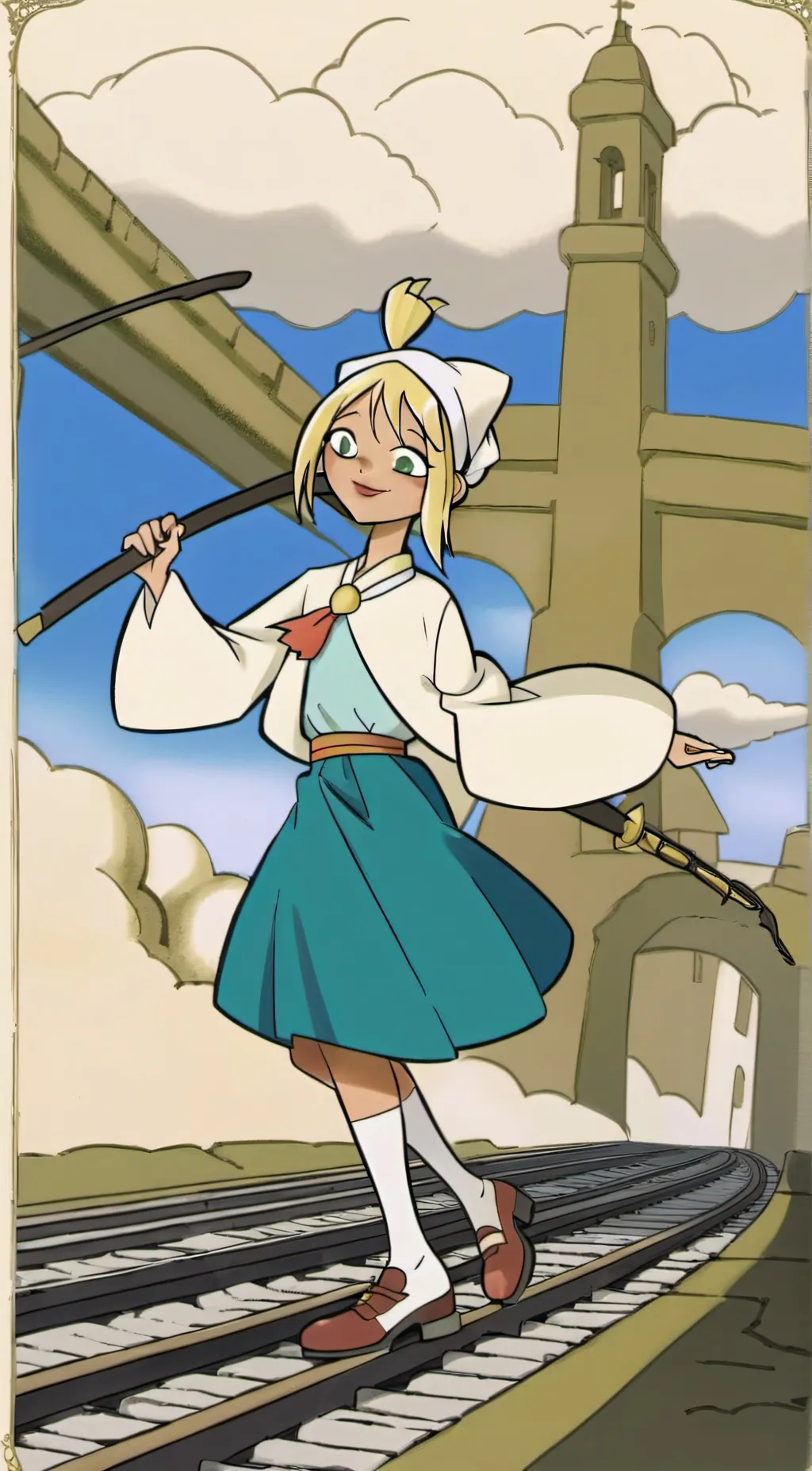 ai character: Bridgette background