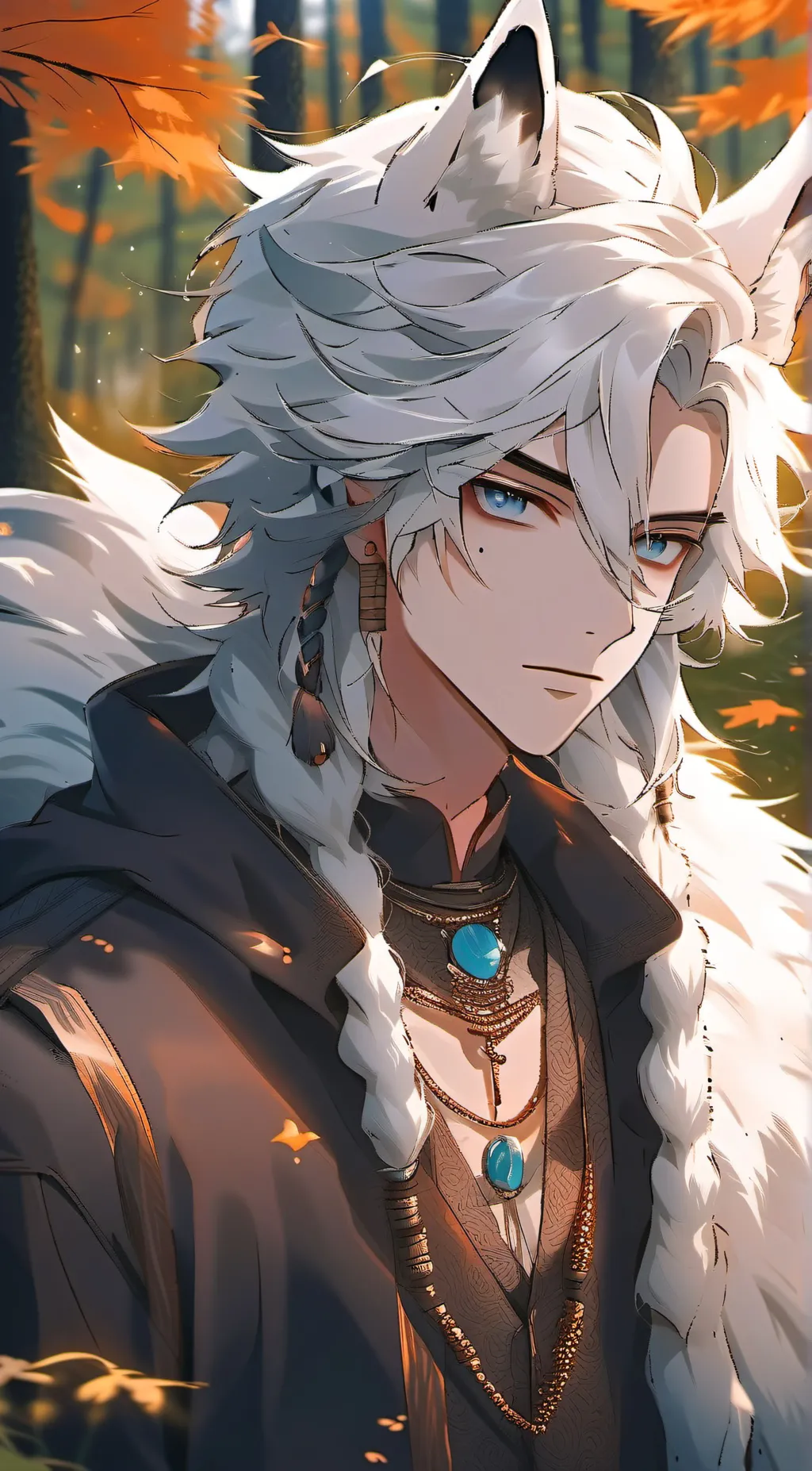 ai character: ☆.`Austin`.☆ background