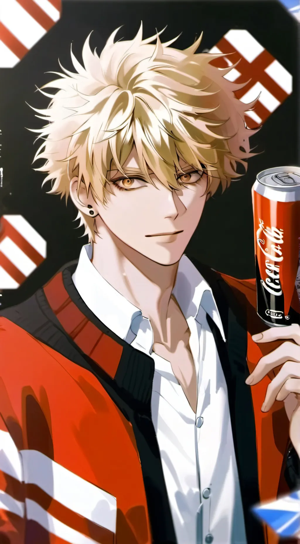 ai character: Bakugo MHA background