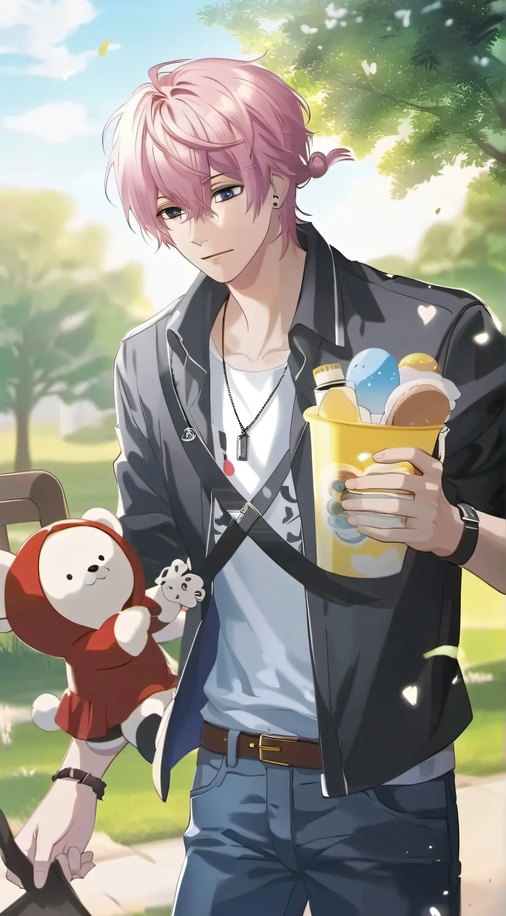 ai character: Aaron background