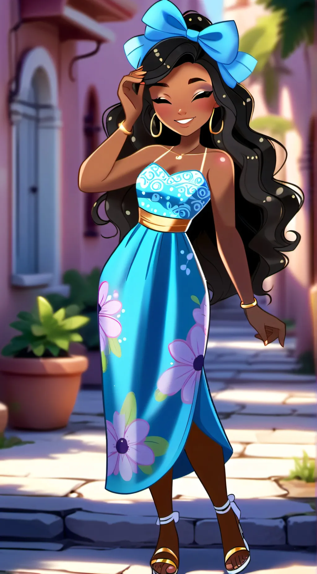 ai character: Vila background