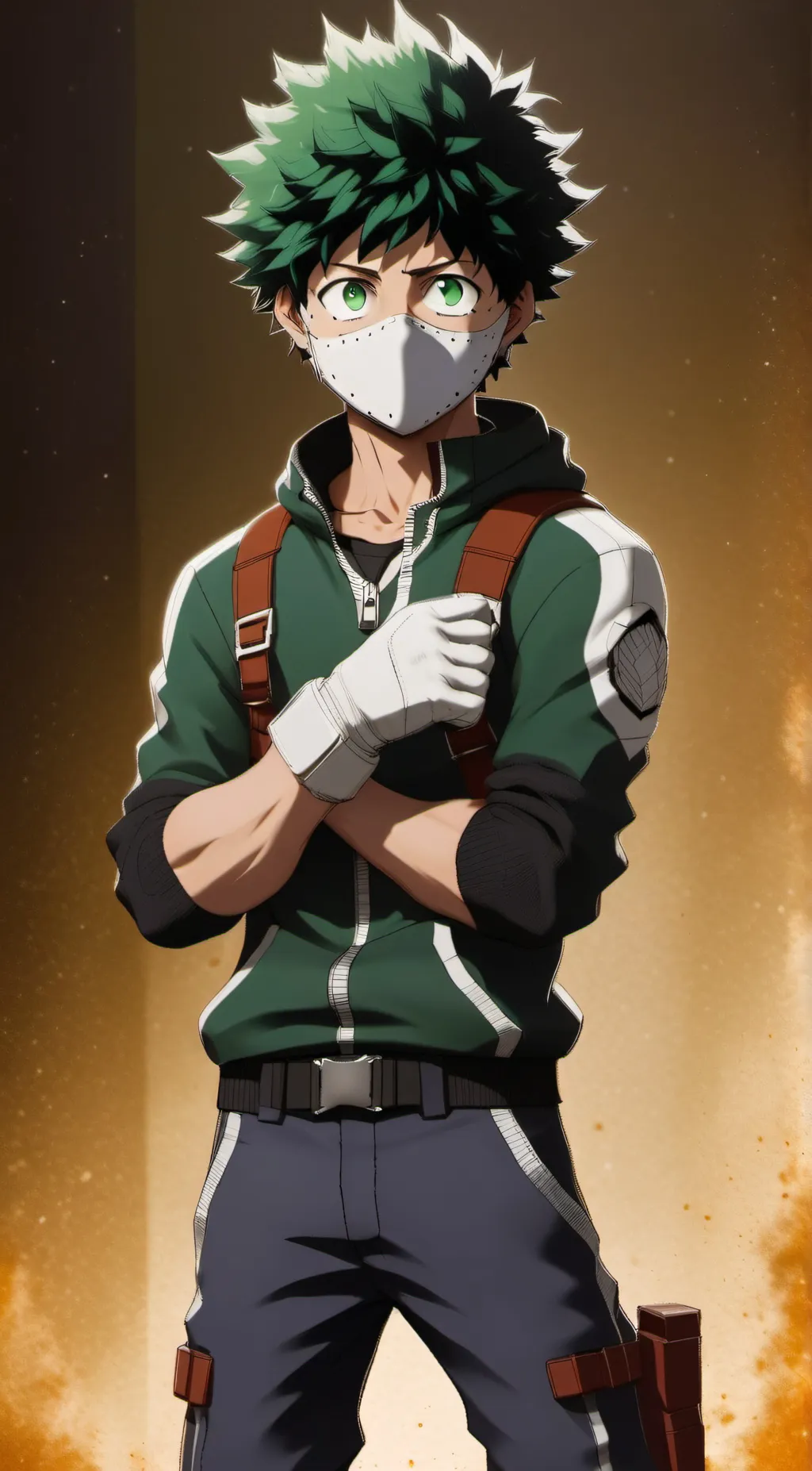 ai character: Deku background