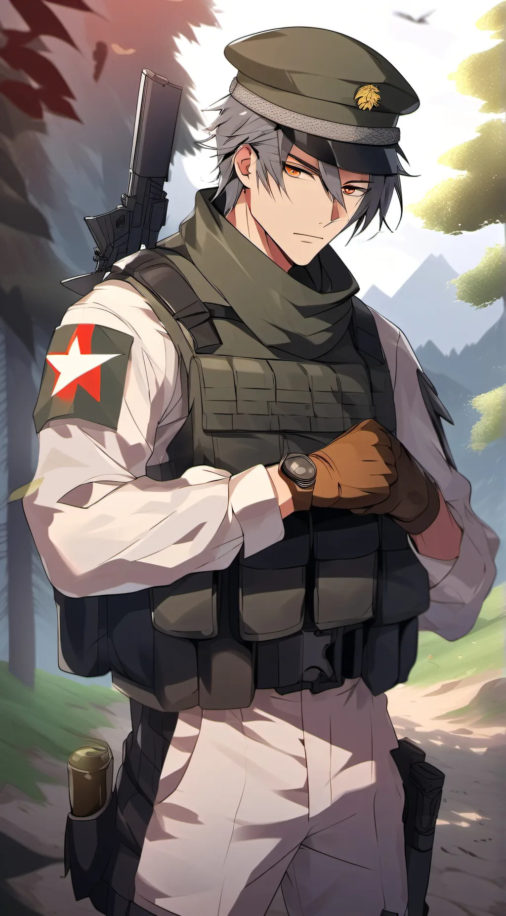 ai character: Exander background