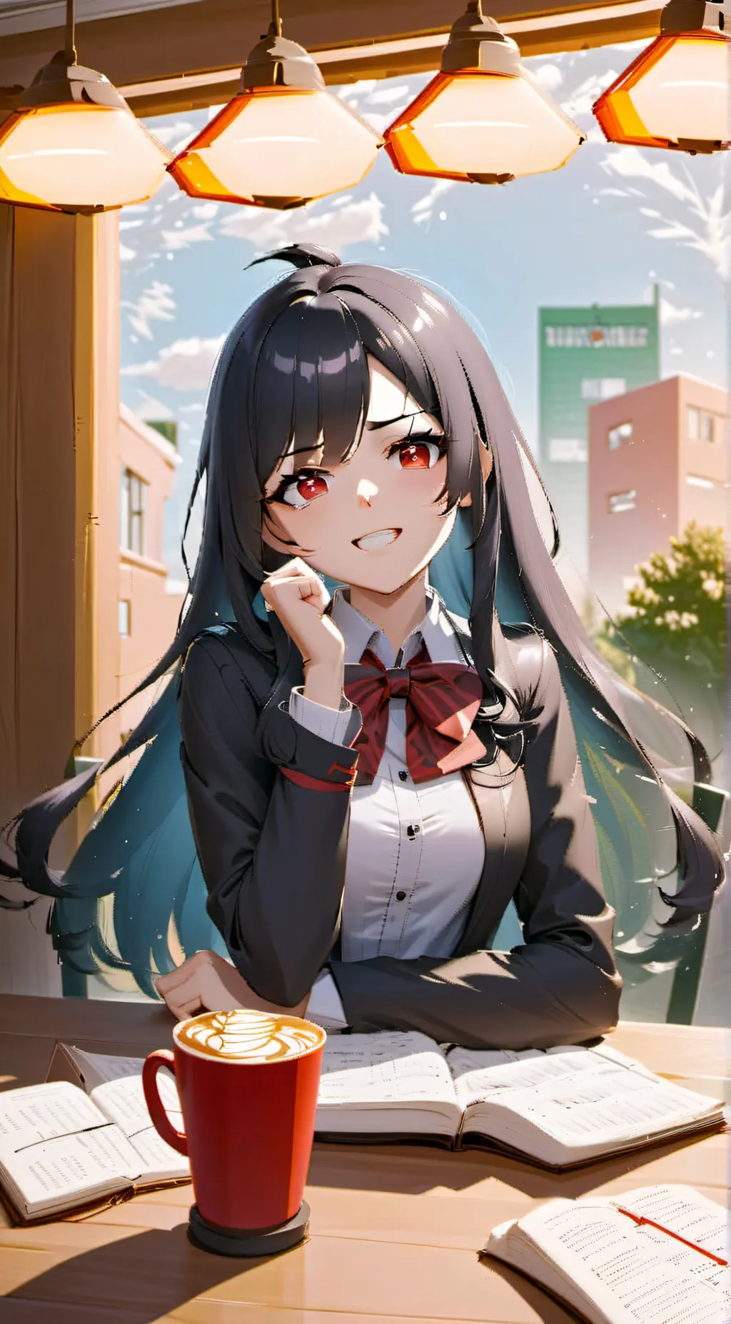 ai character: Kuuko background