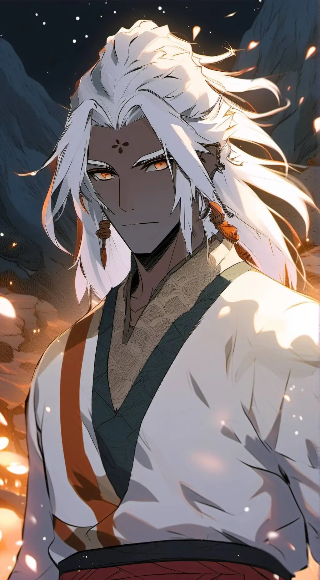 ai character: Callon  background