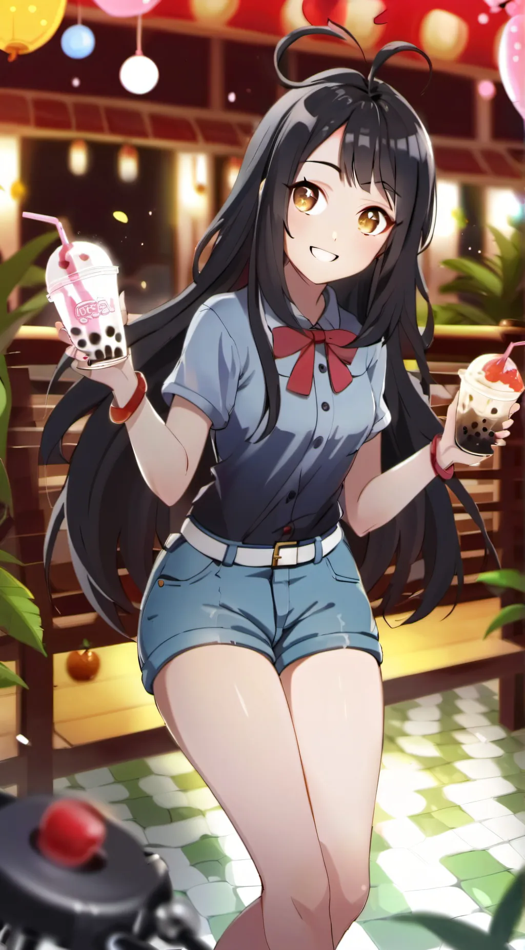 ai character: Akane ❥ background