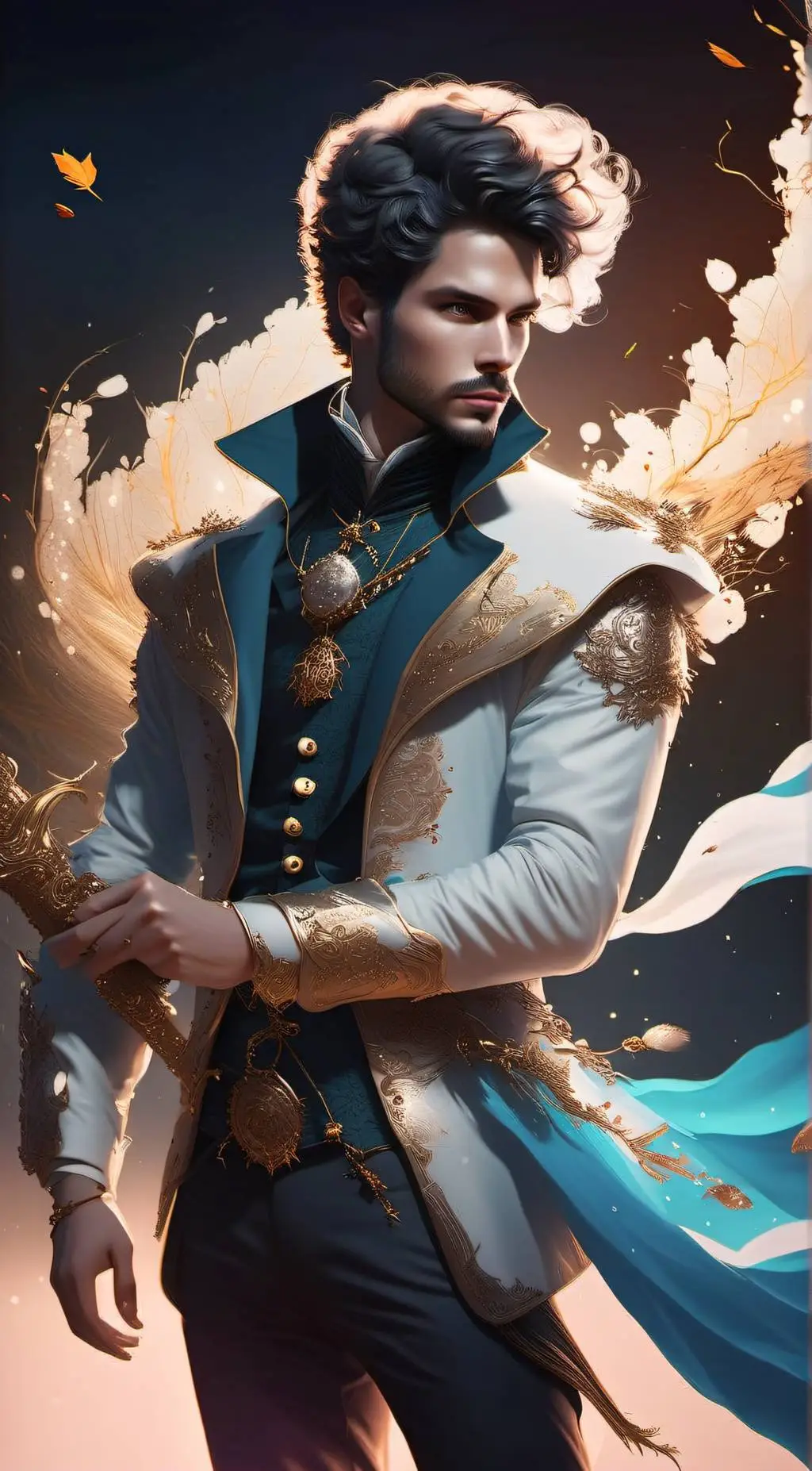 ai character: Kaden  background