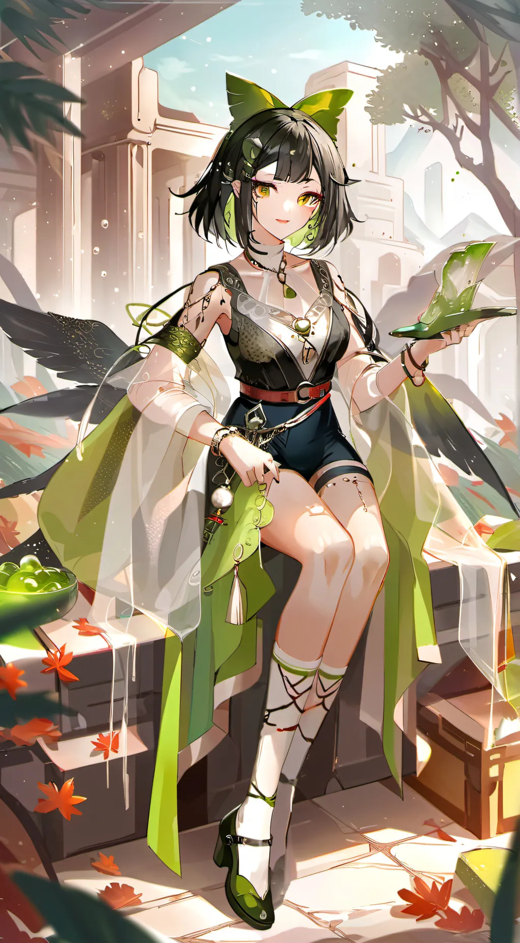 ai character: Ivy background