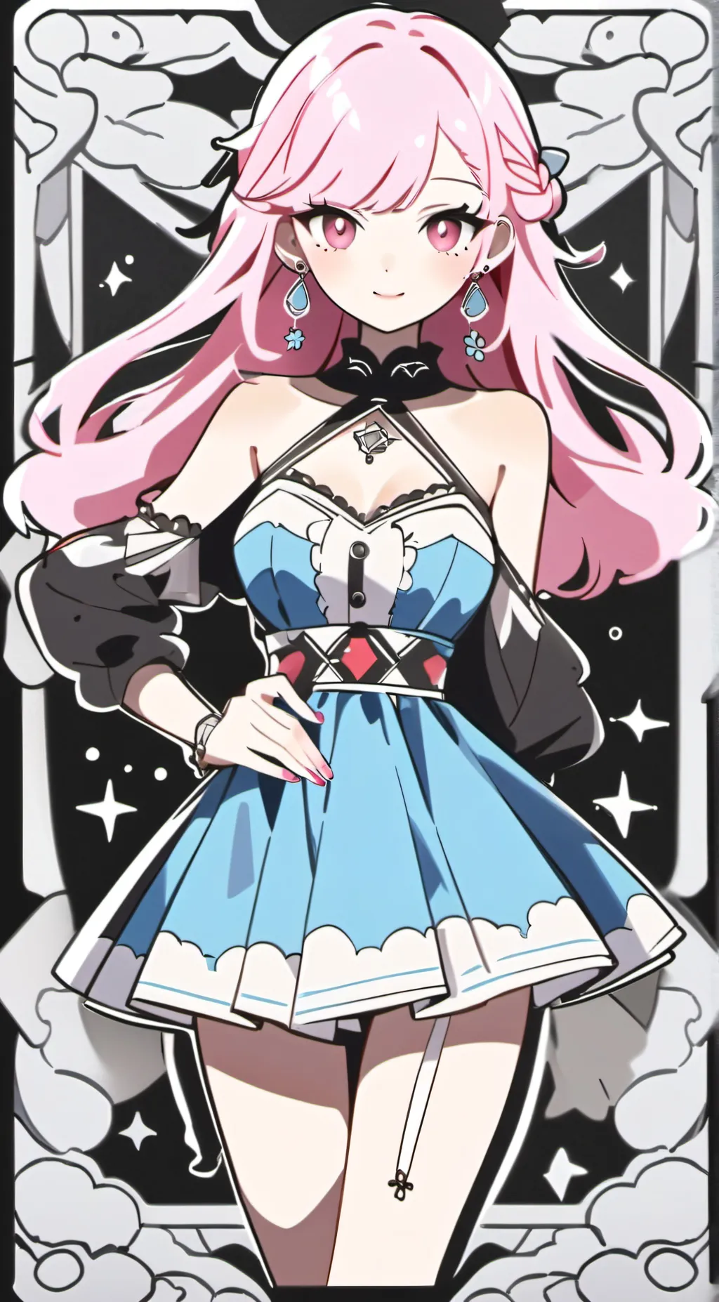 ai character: Lona background