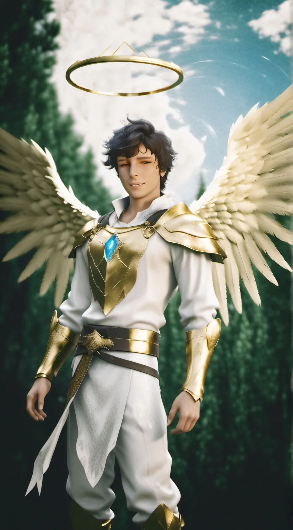 ai character: adam  background
