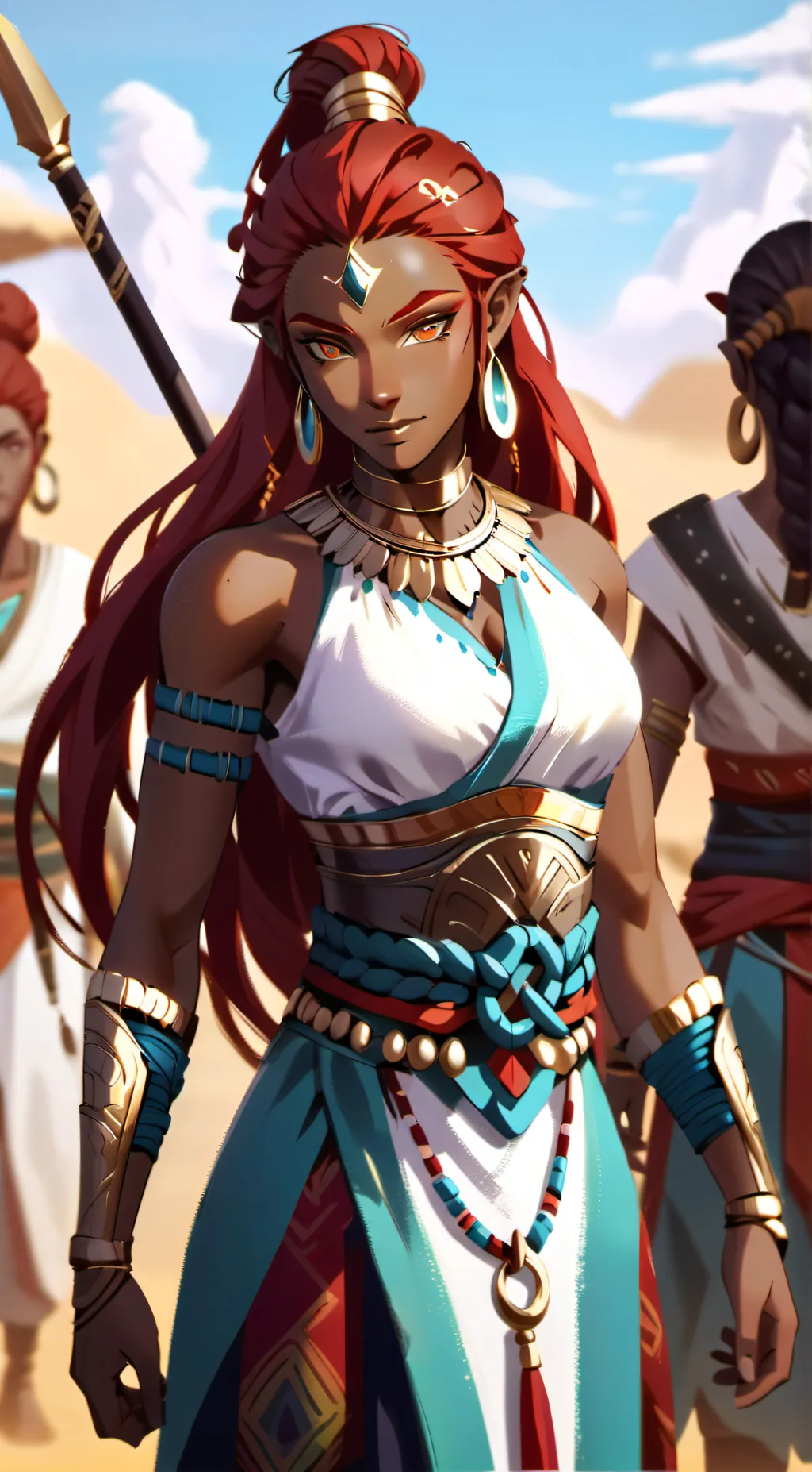ai character: Zarah background