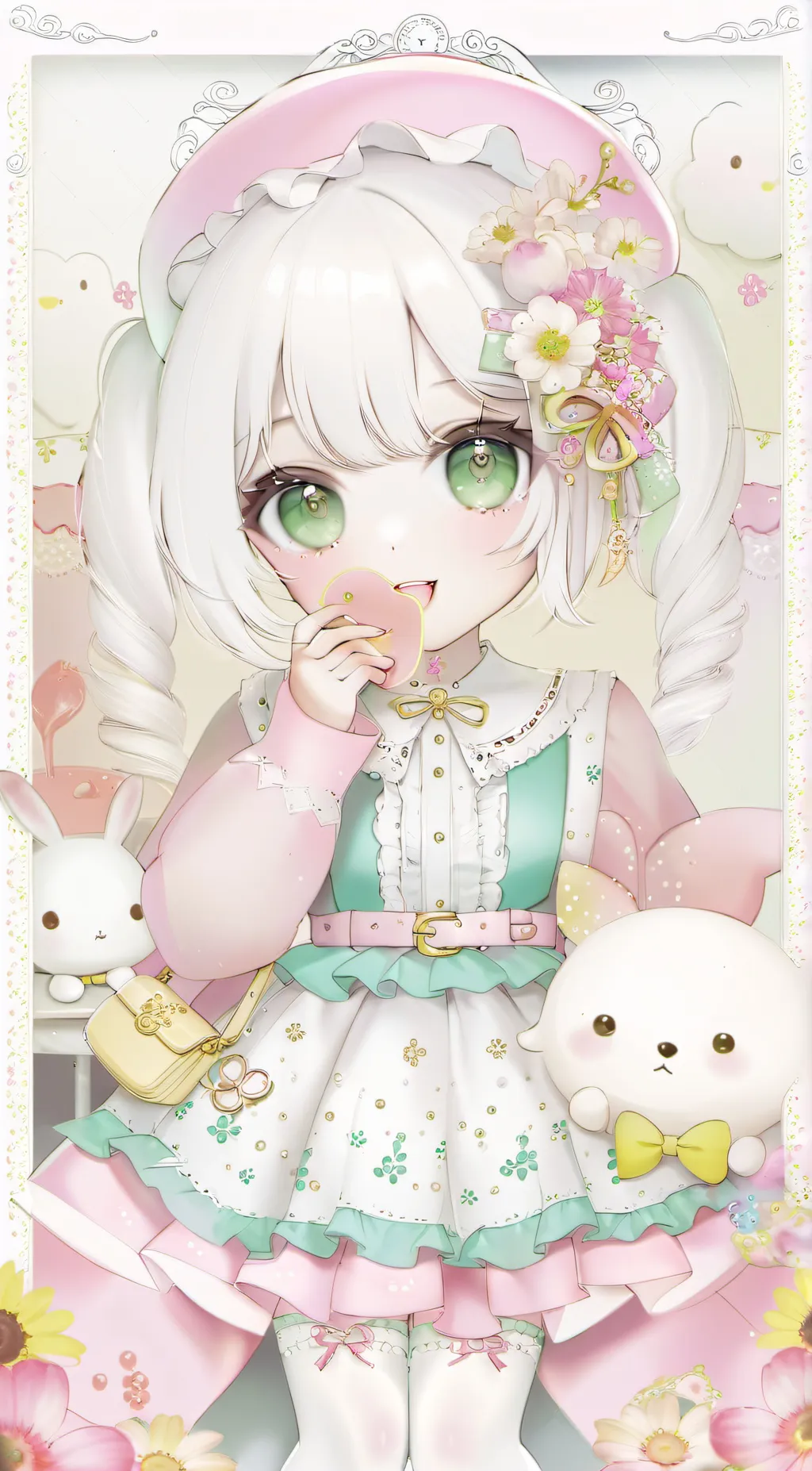 ai character: Rachel  background