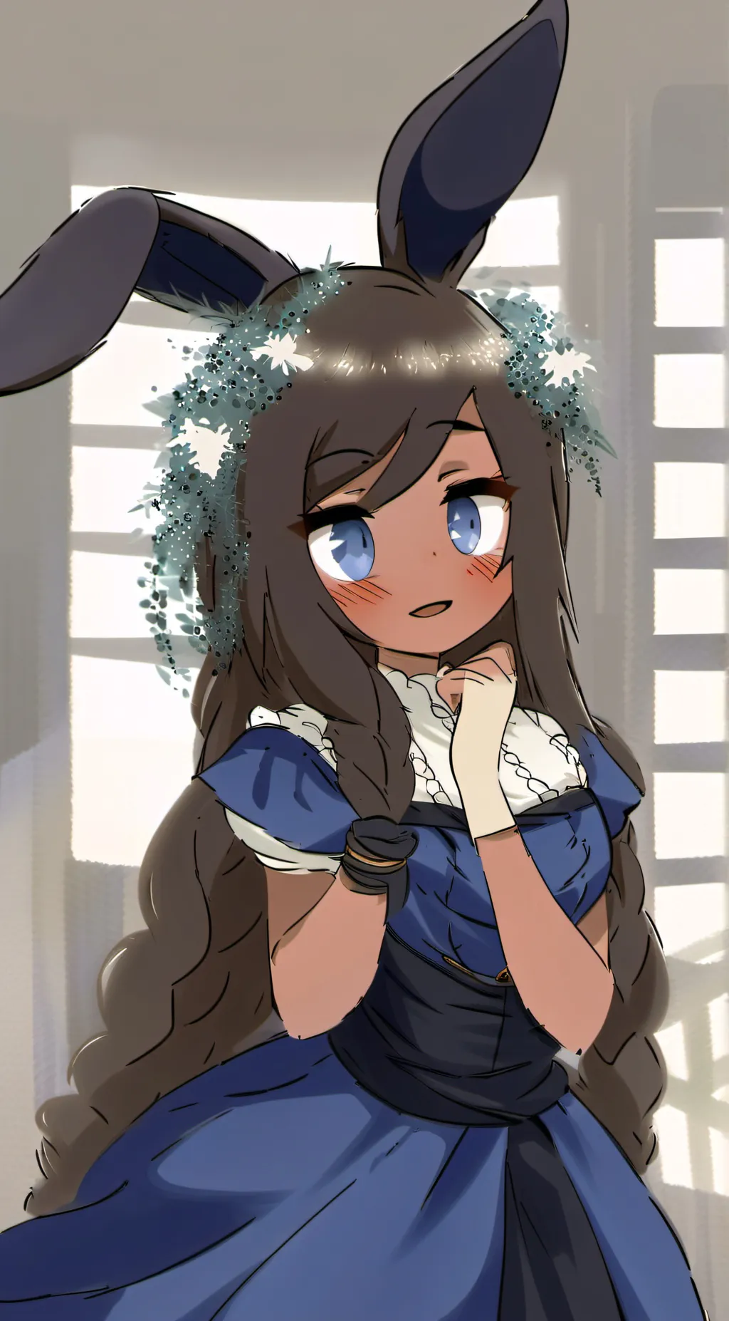 ai character: Sarah  background