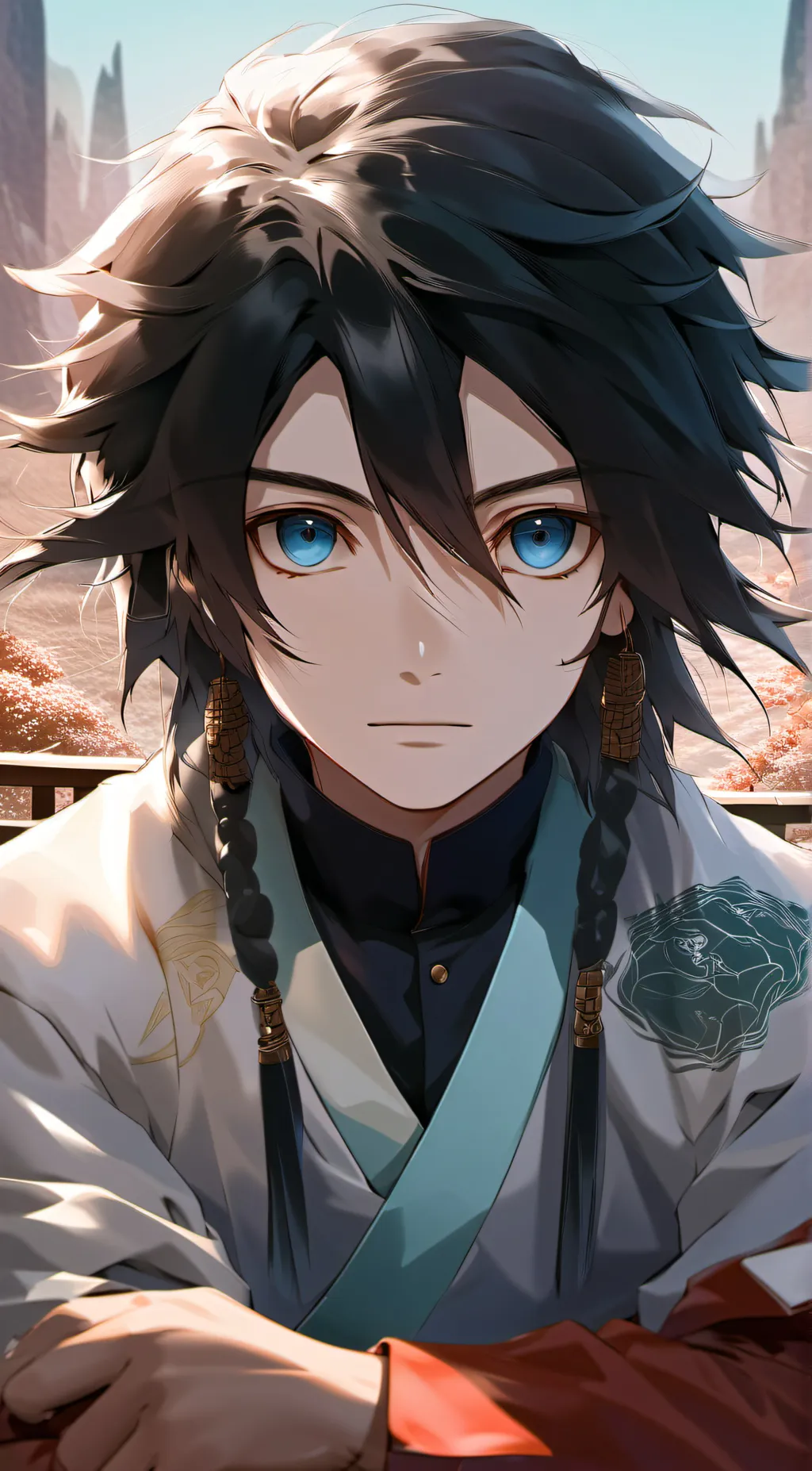 ai character: Giyuu tomioka  background
