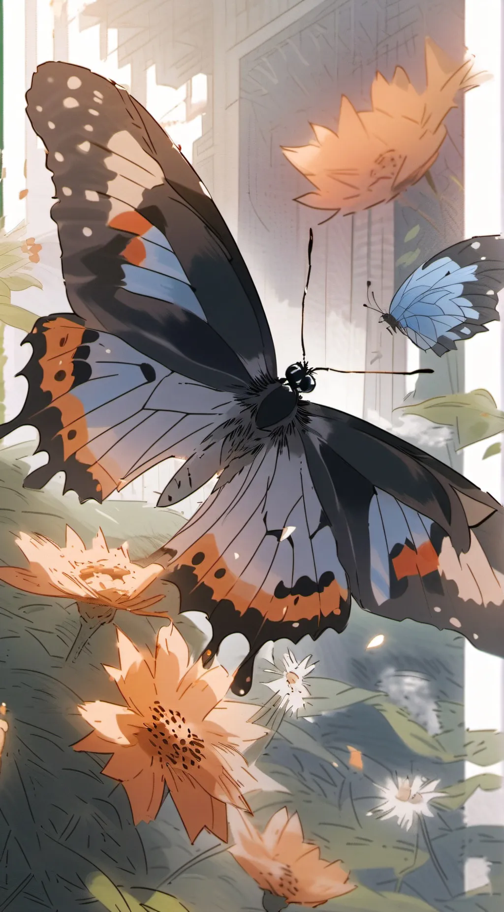 ai character: ♡Butterfly♡ background