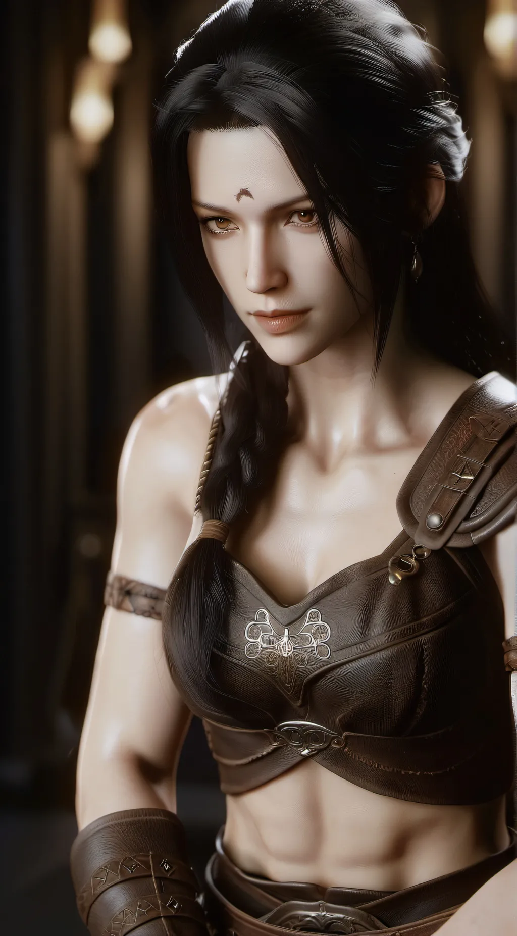 ai character: Alexandra  background