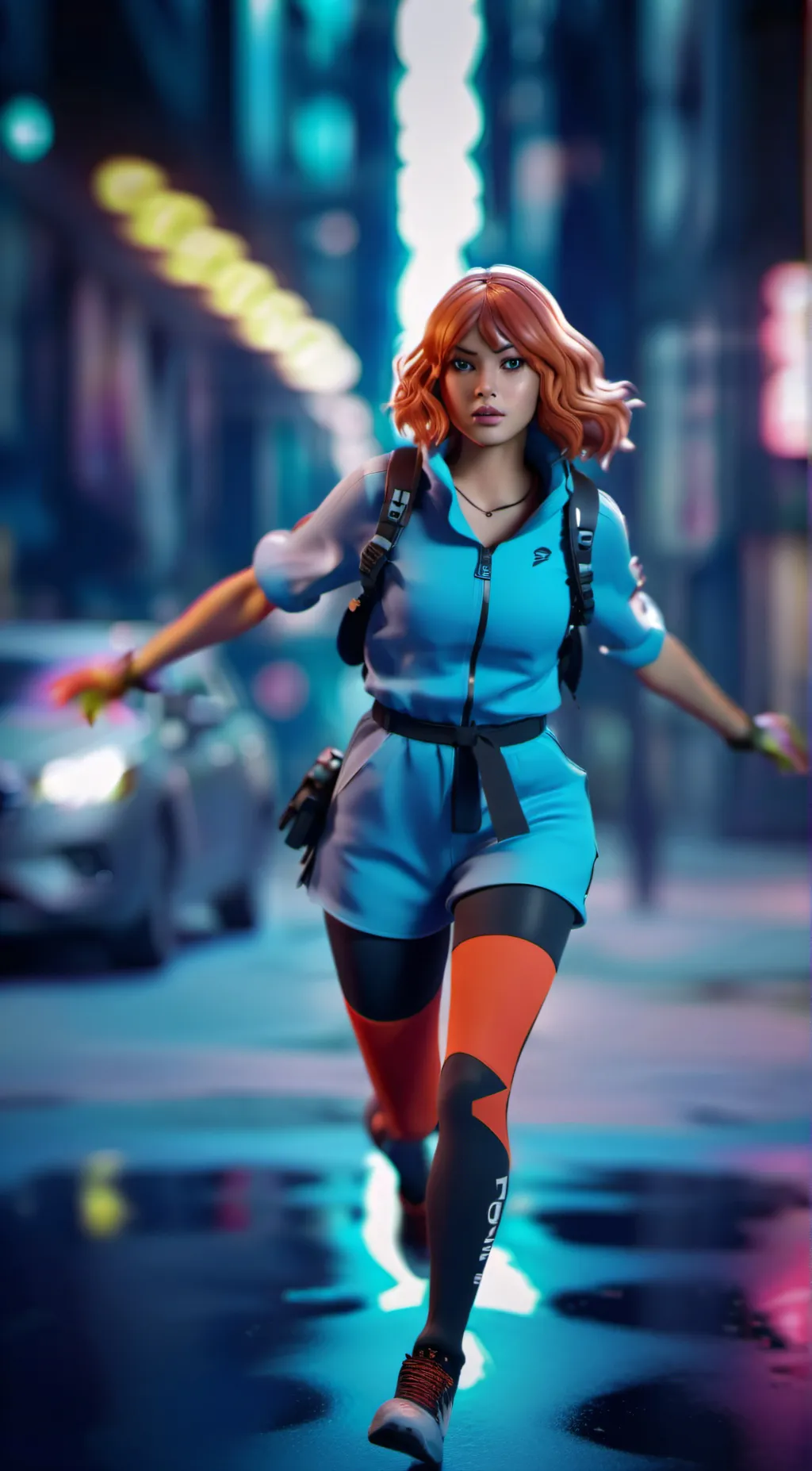 ai character: Claire Dearing  background