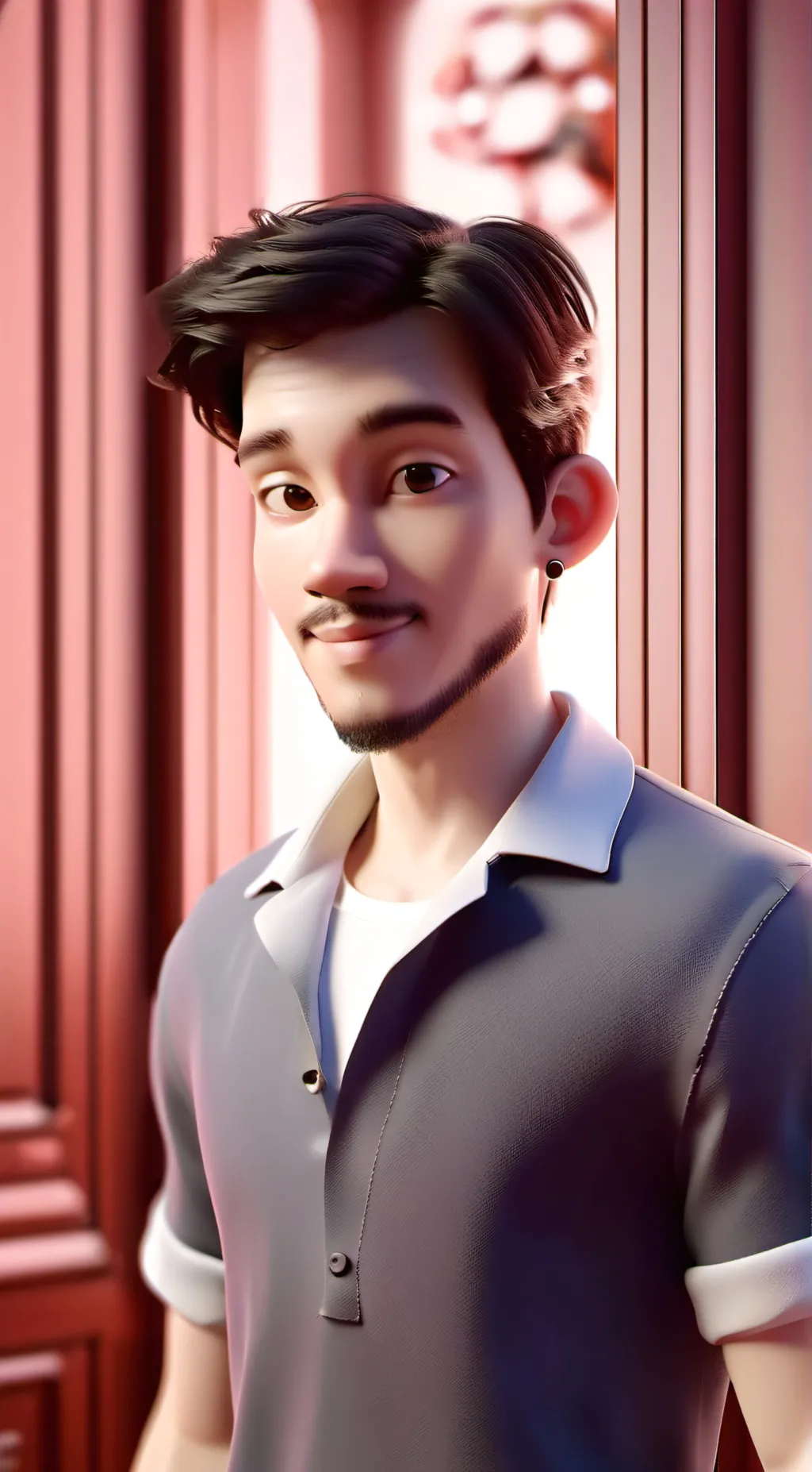 ai character: this man background