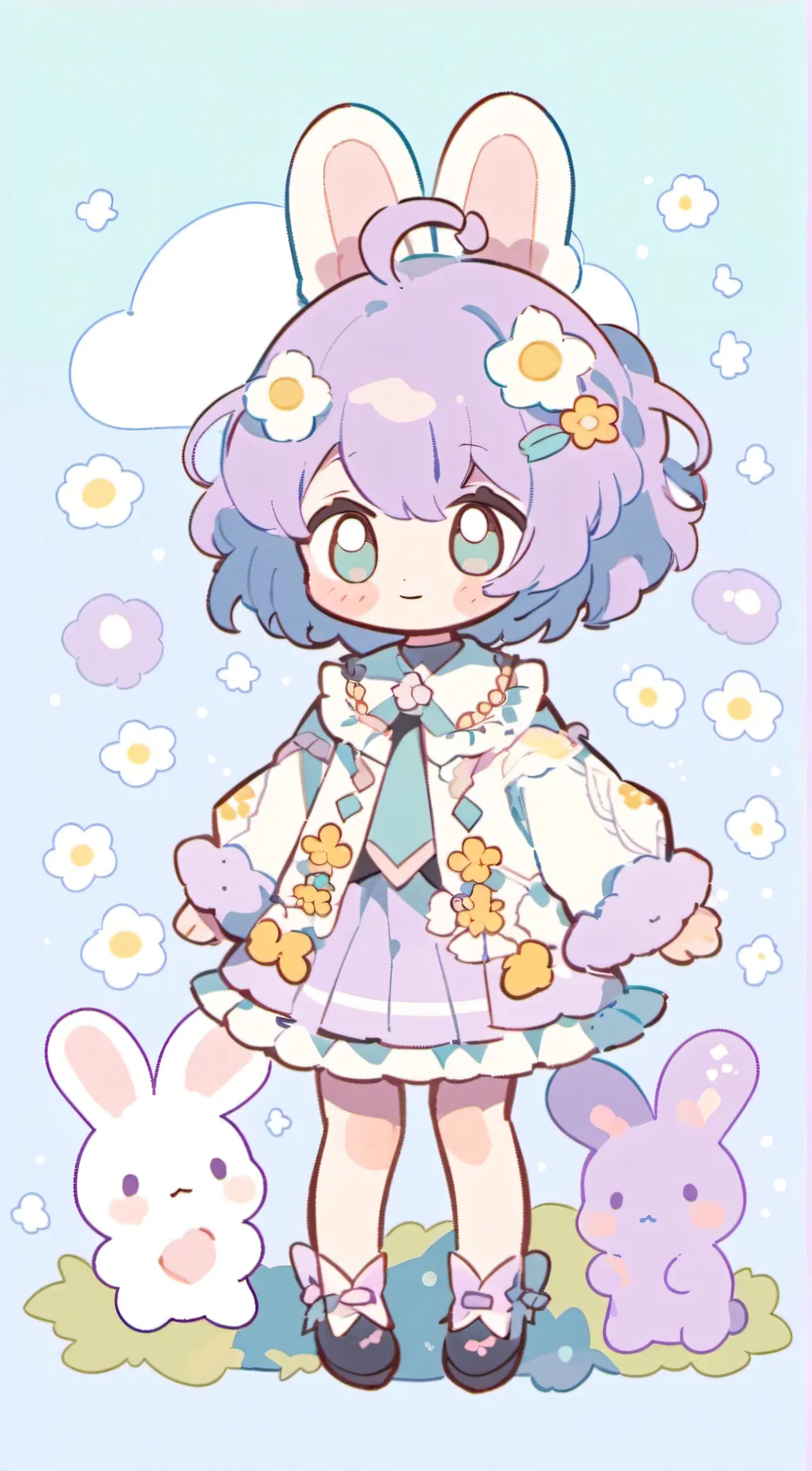 ai character: Makomo background