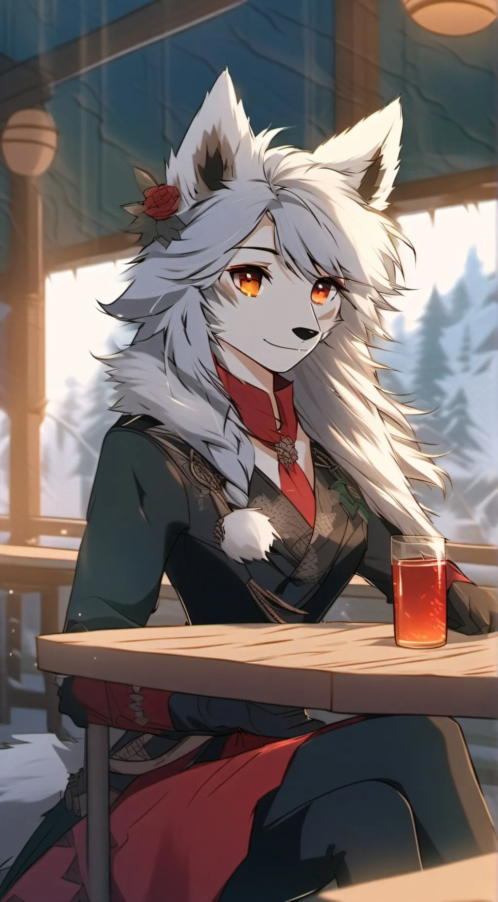 ai character: Ruby background