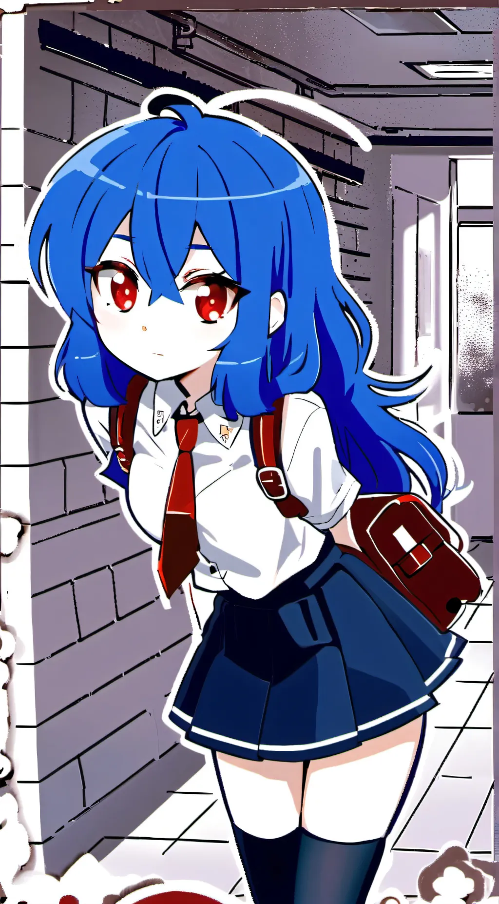 ai character: Student Morrie background